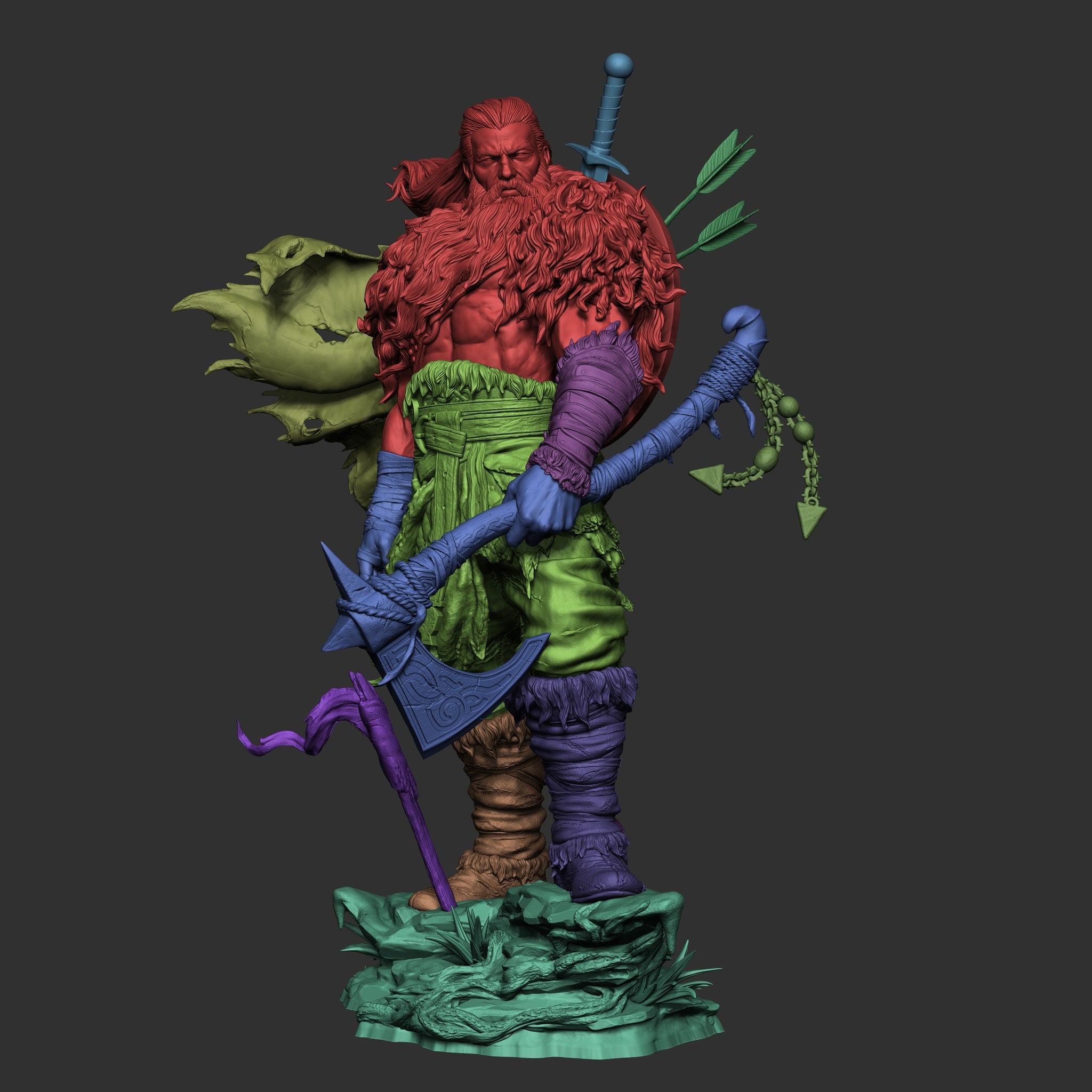 North Warrior — studio render 7