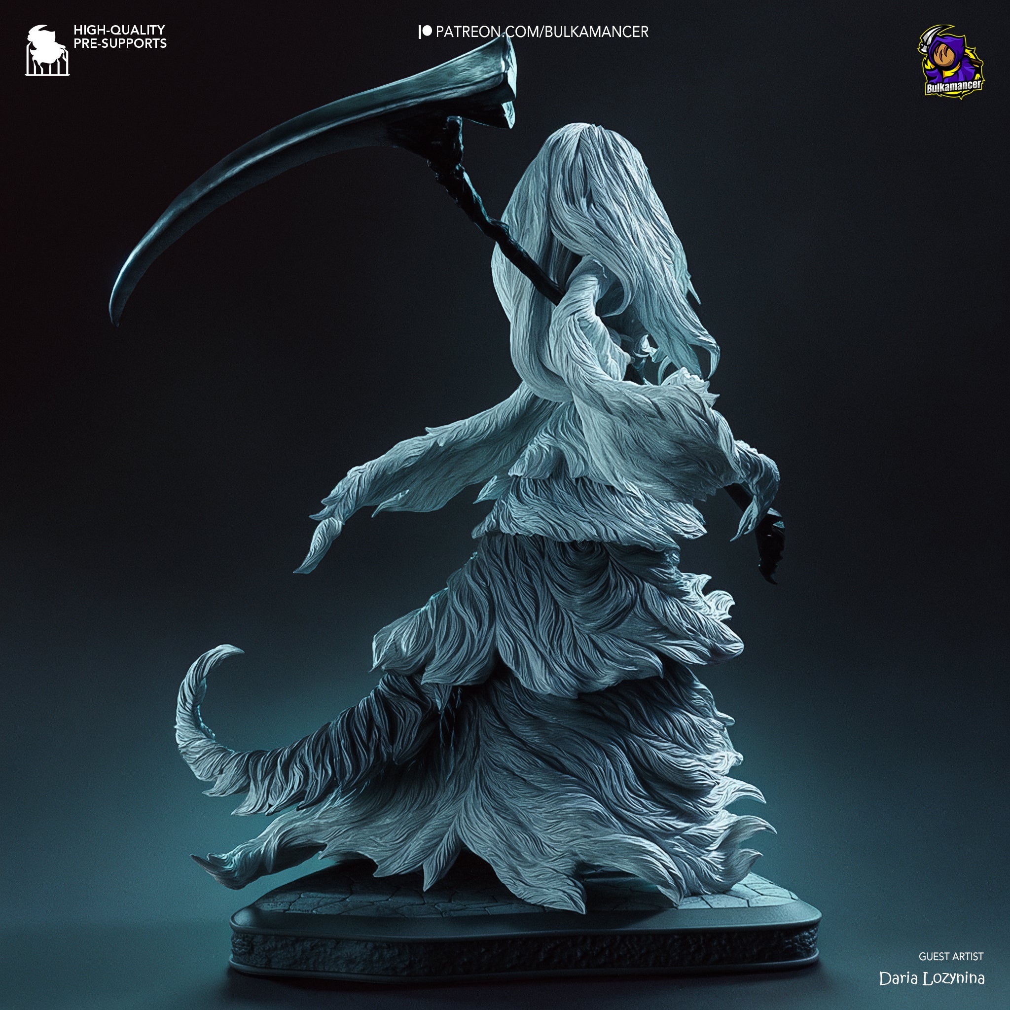 Crossbreed Priscilla (Dark Souls) resin figure by Bulkamancer — studio render 5