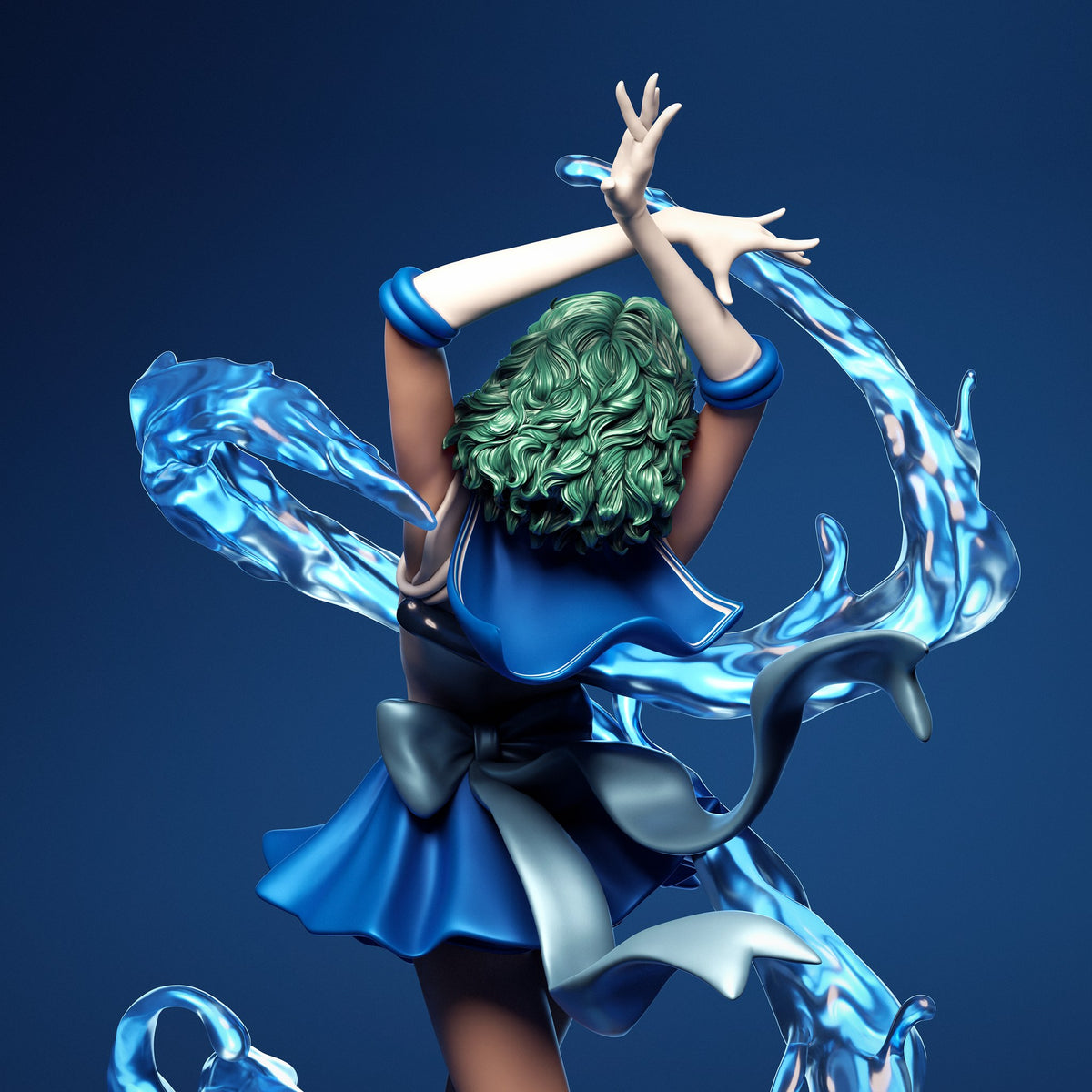 Sailor Mercury — studio render 5