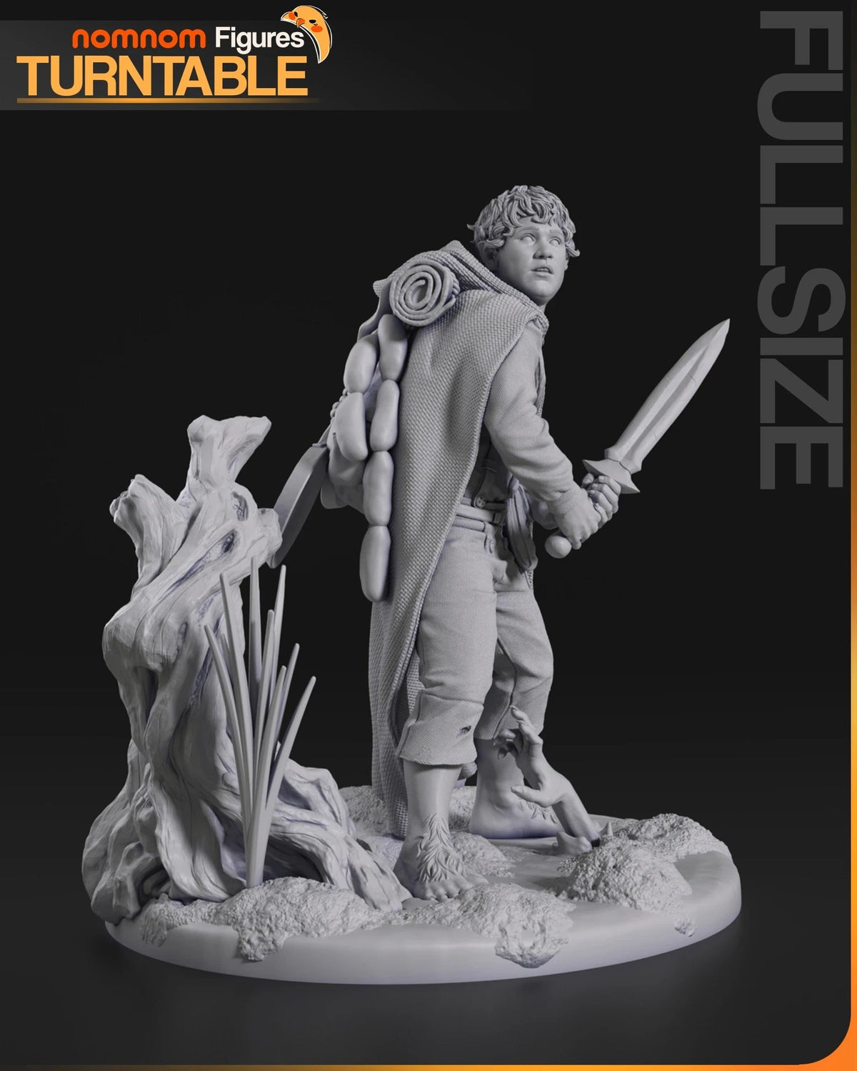 Samwise Gamgee — studio render 9