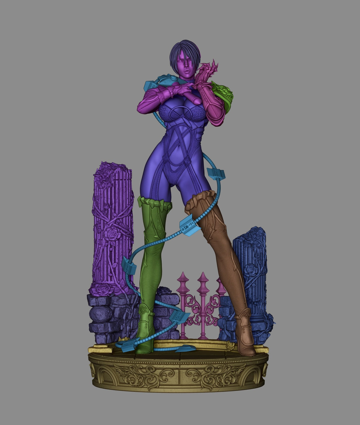 Ivy Valentine — studio render 7