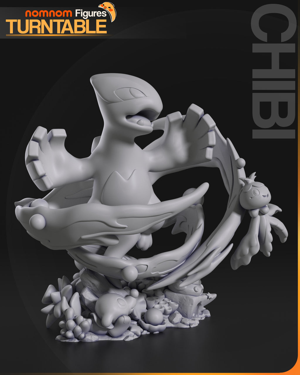 Lugia — studio render 4