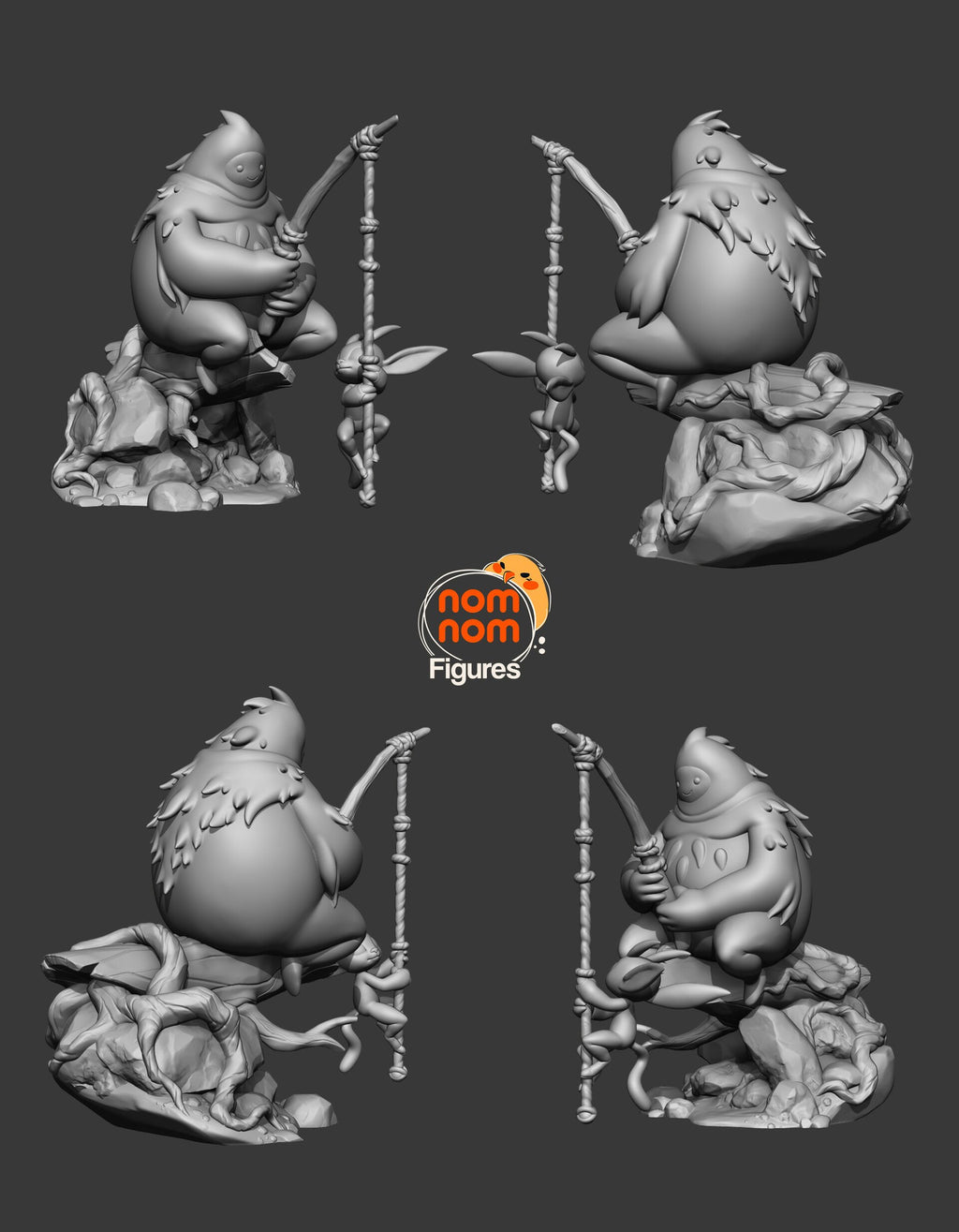 Ori and Naru — studio render 3