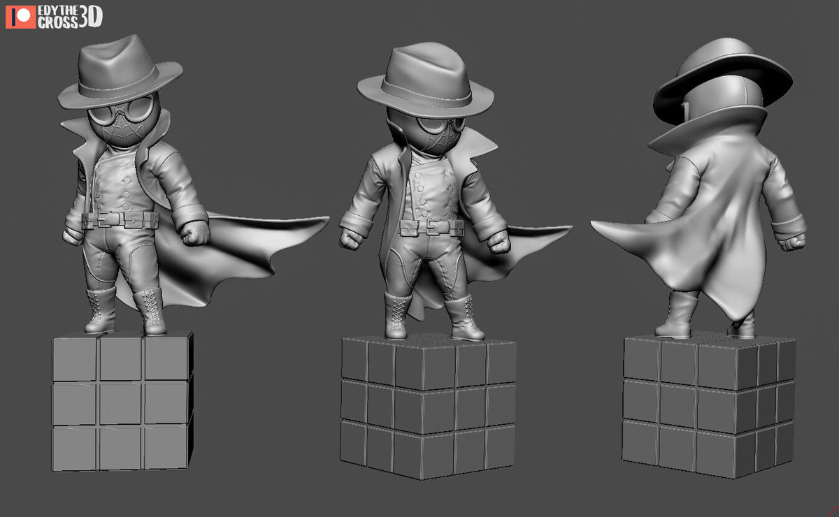 Spider-Man Noir — studio render 2