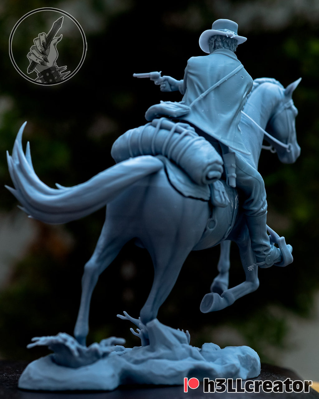 Arthur Morgan (Red Dead Redemption) resin figure by h3LLcreator — studio render 6