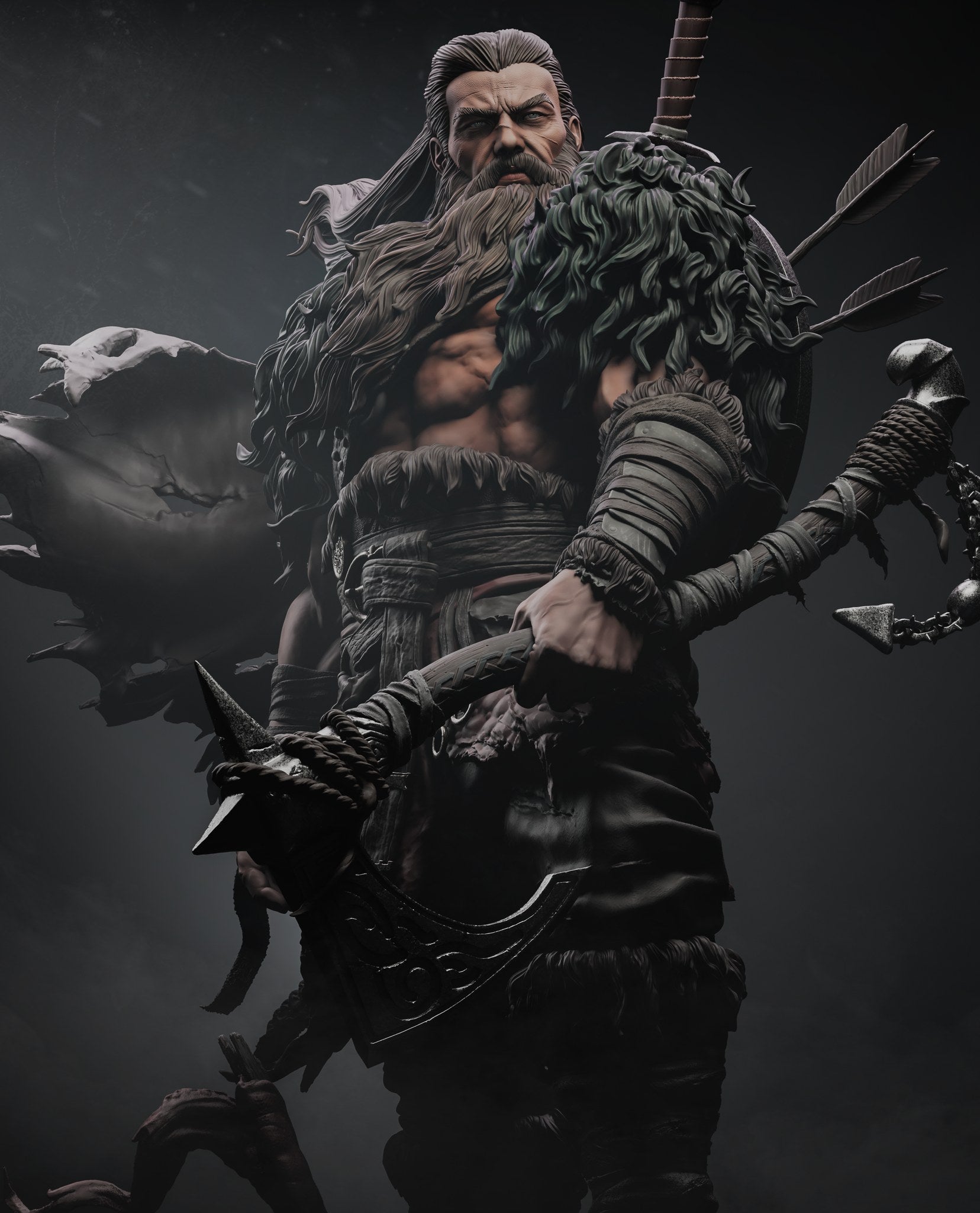 North Warrior — studio render 6