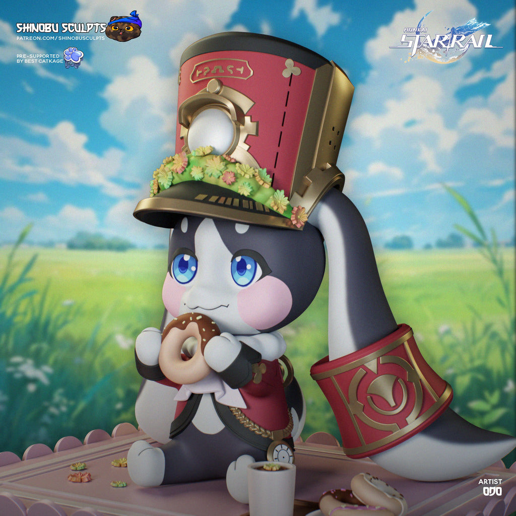 Pom-Pom (Honkai Star Rail) resin figure by Shinobu Sculpts — studio render 1