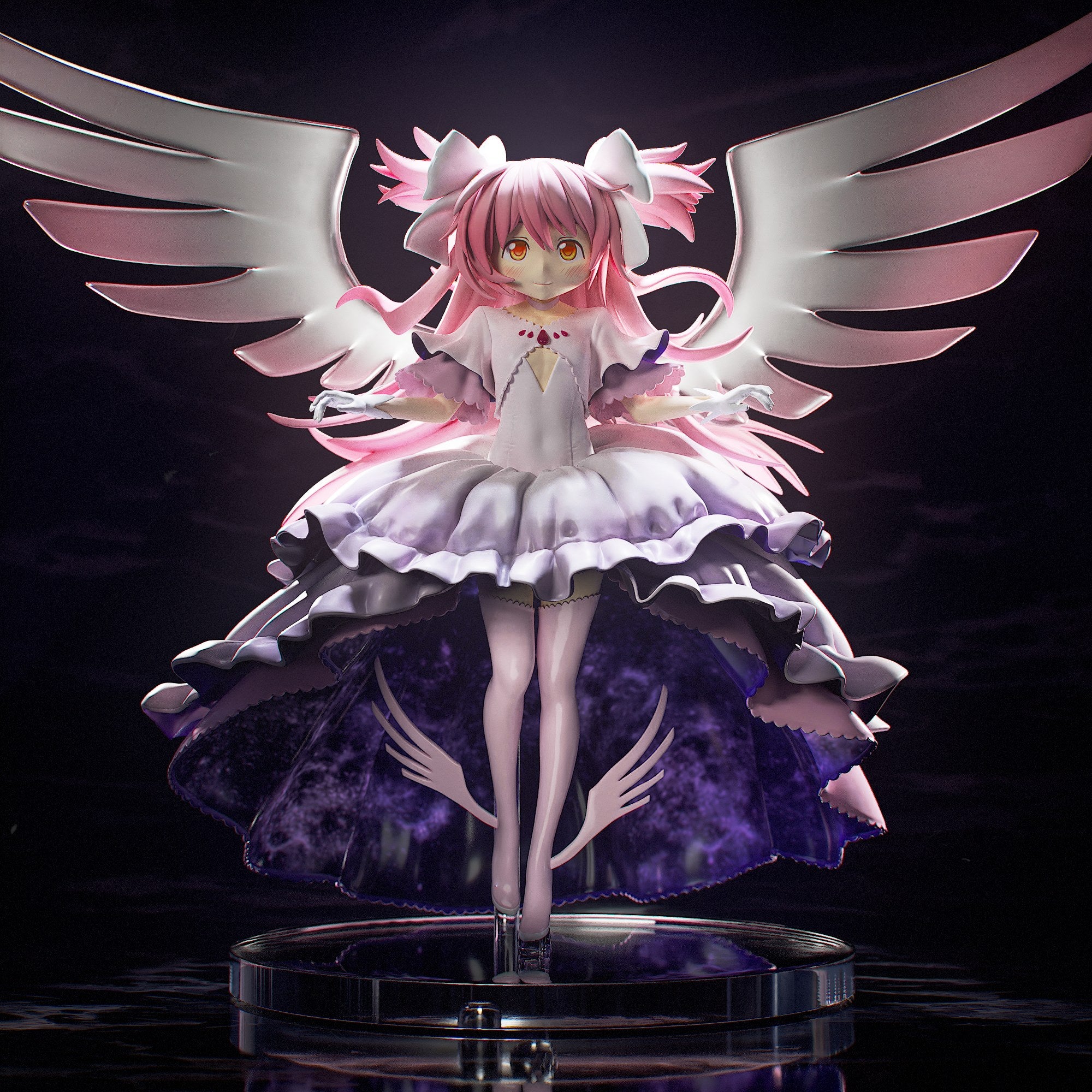 Madoka Kaname (Puella Magi Madoka Magica) resin figure by Tenshi Figures — studio render 2