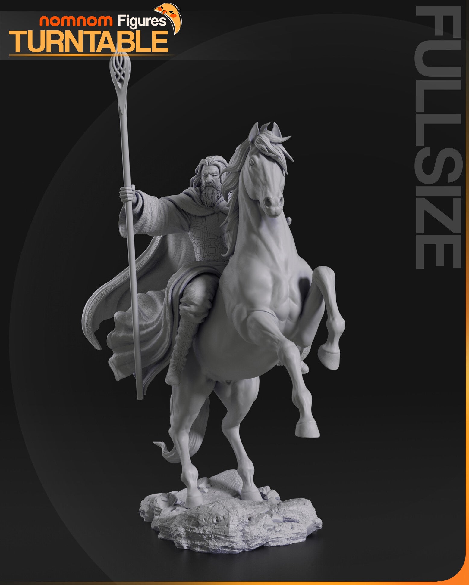 Gandalf the White — studio render 4