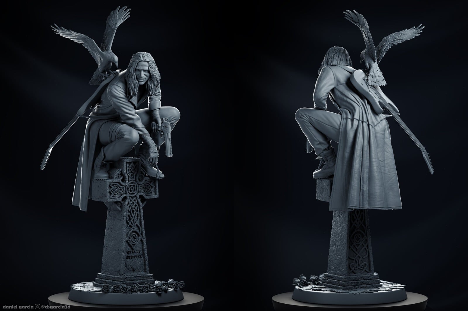 Eric Draven — studio render 6