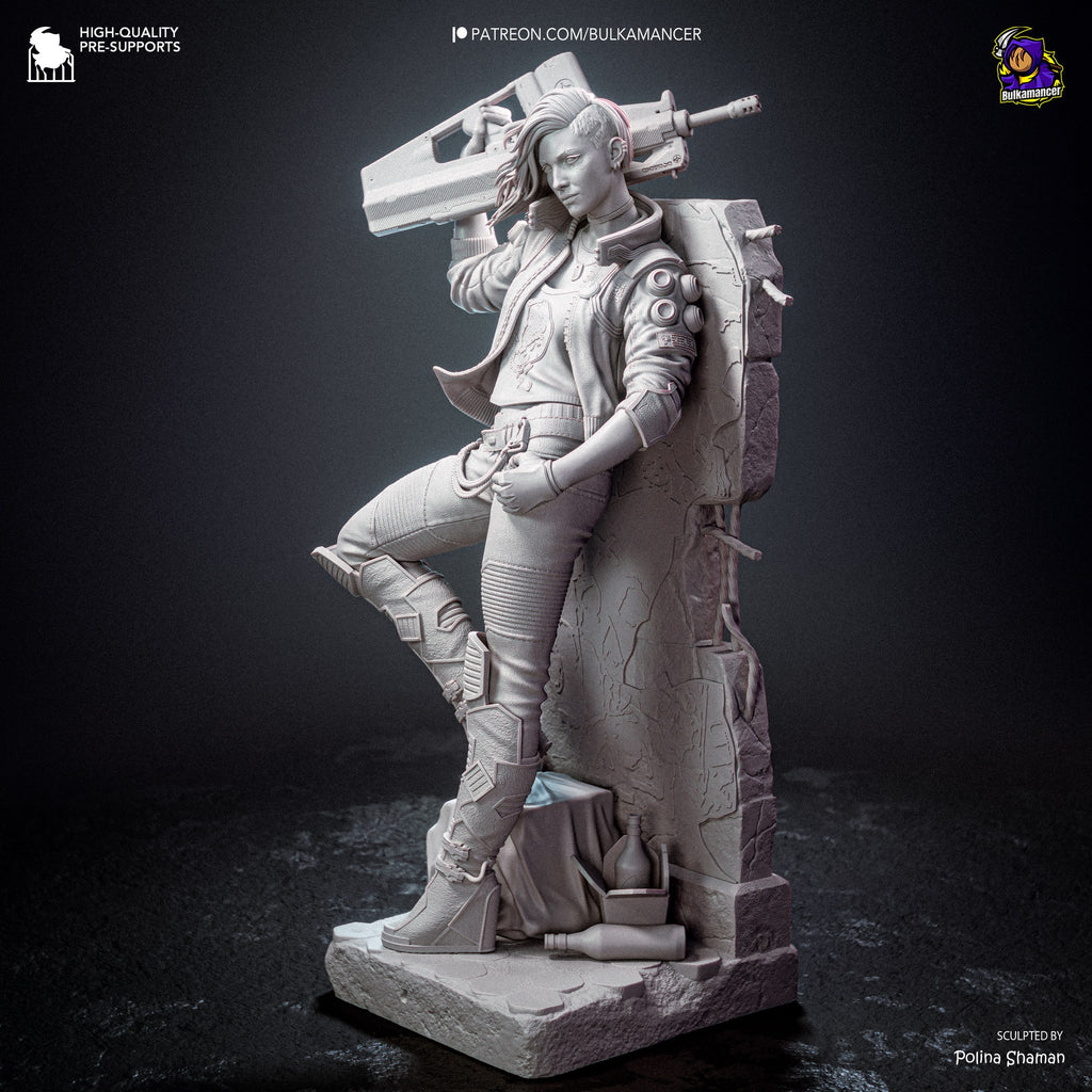 V (Valerie) (Cyberpunk 2077) resin figure by Bulkamancer — studio render 15