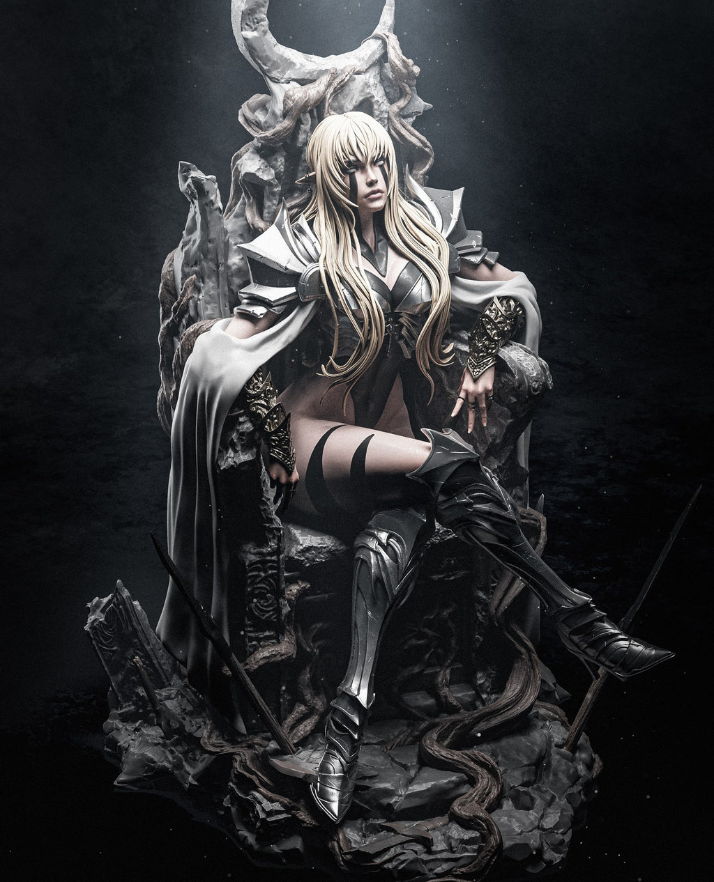 The Underworld’s Grand Matriarch (_Original Characters) resin figure by CA 3D Studios — studio render 2