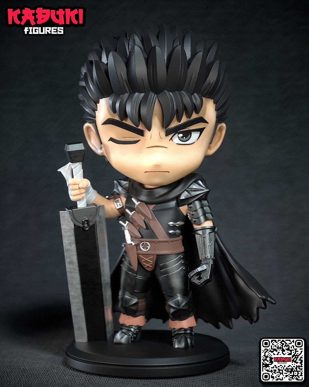 Guts (Berserk) resin figure by Tanuki Figures — studio render 1