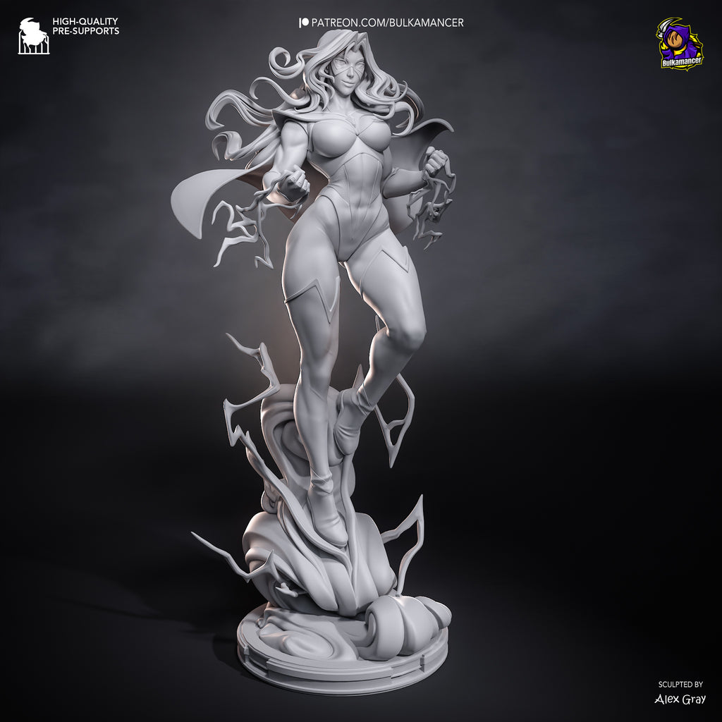 Blonde Blazer (Dispatch) resin figure by Bulkamancer — studio render 16