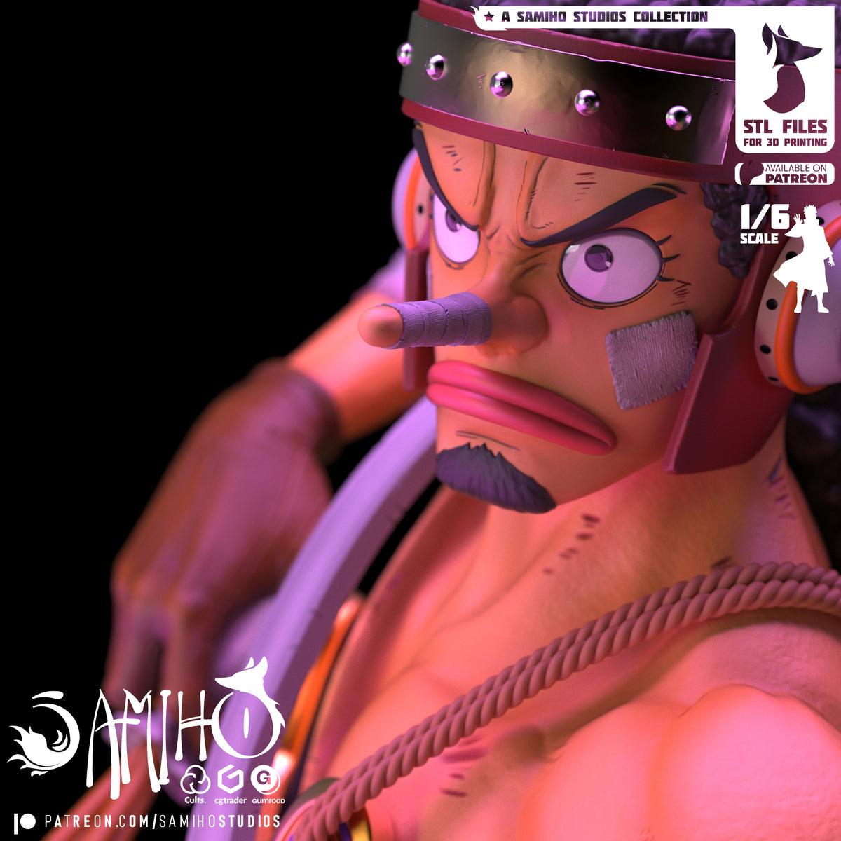 usopp one piece samiho studios