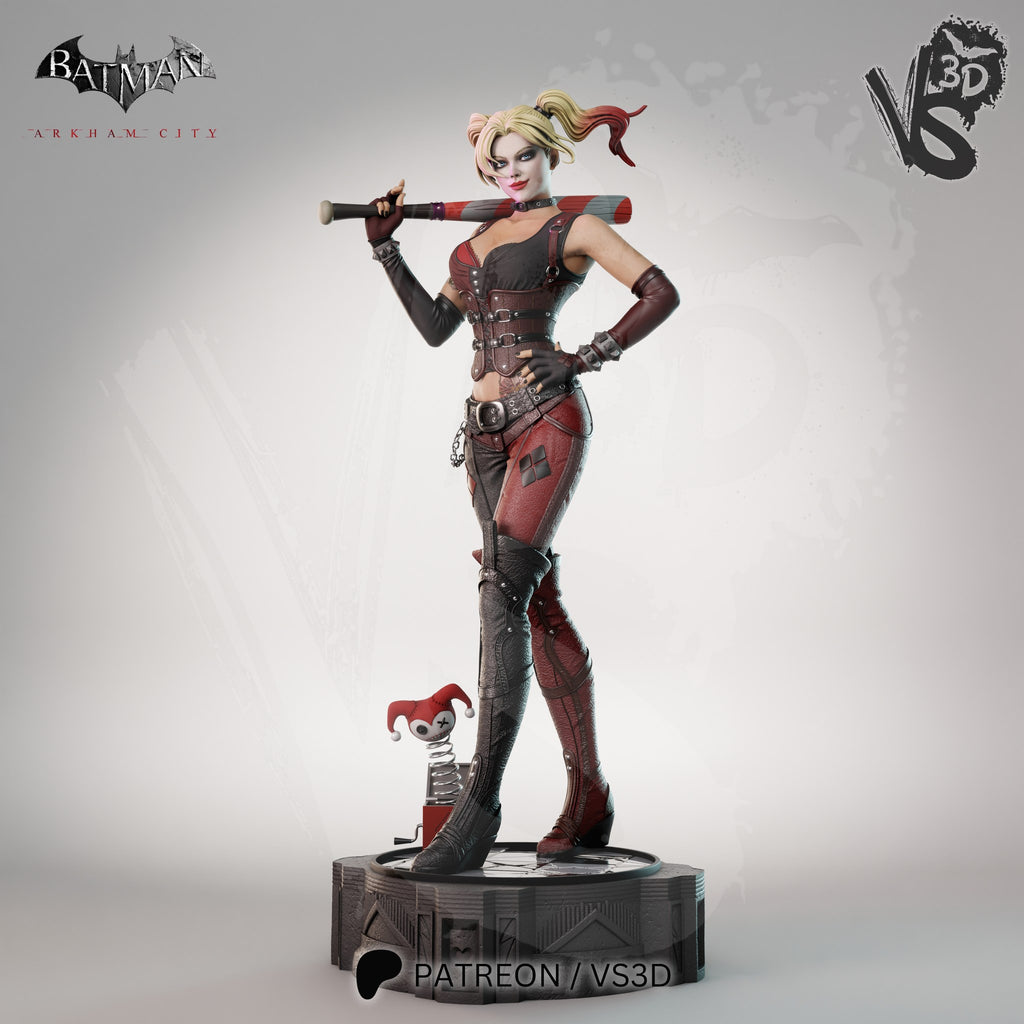 harley quinn dc vs3d arkham