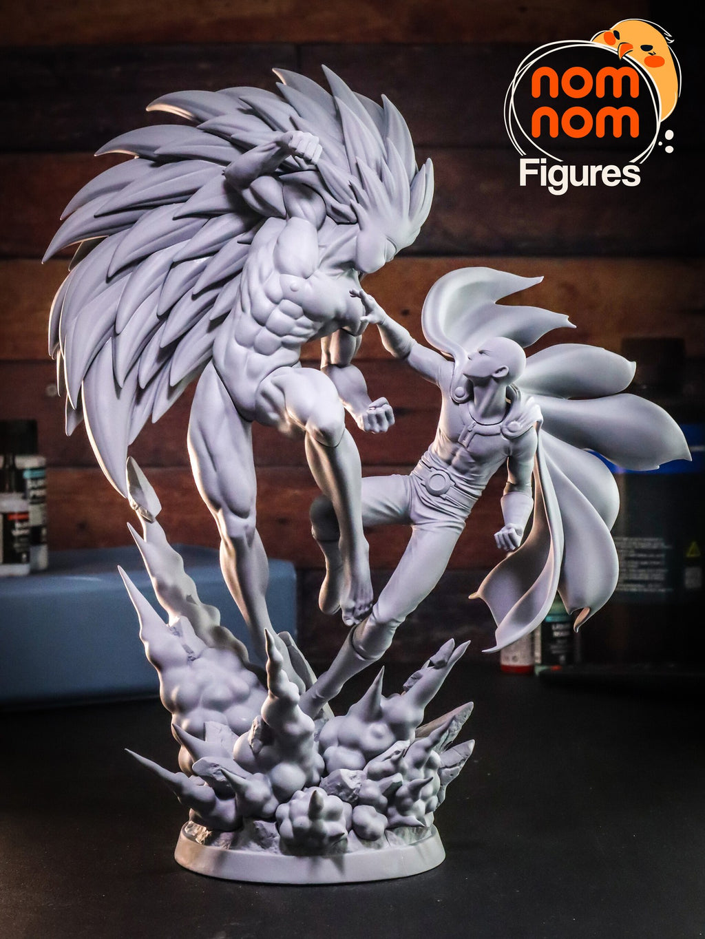 Saitama vs Boros — studio render 4