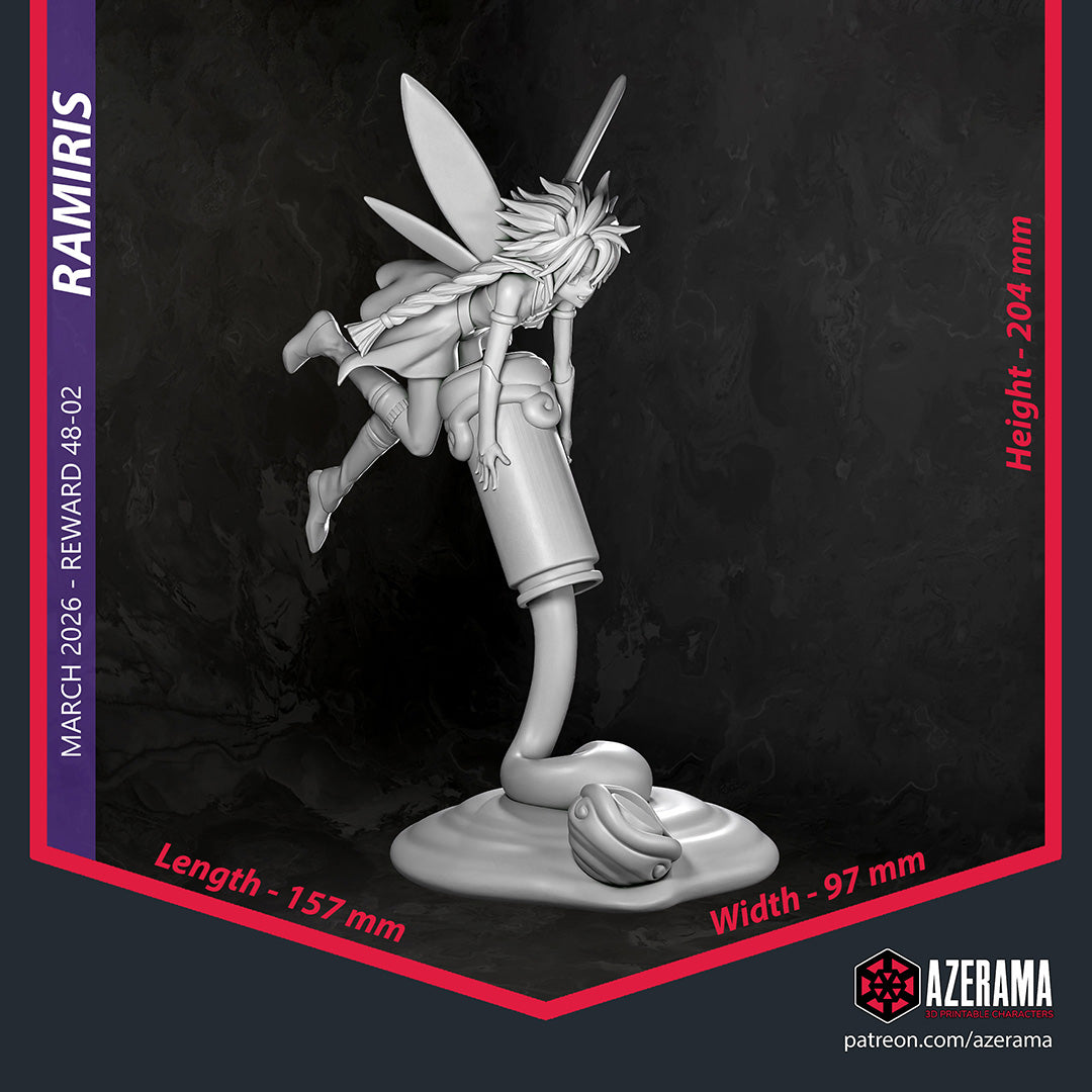 Ramiris (That Time I Got Reincarnated as a Slime) resin figure by Azerama — studio render 5