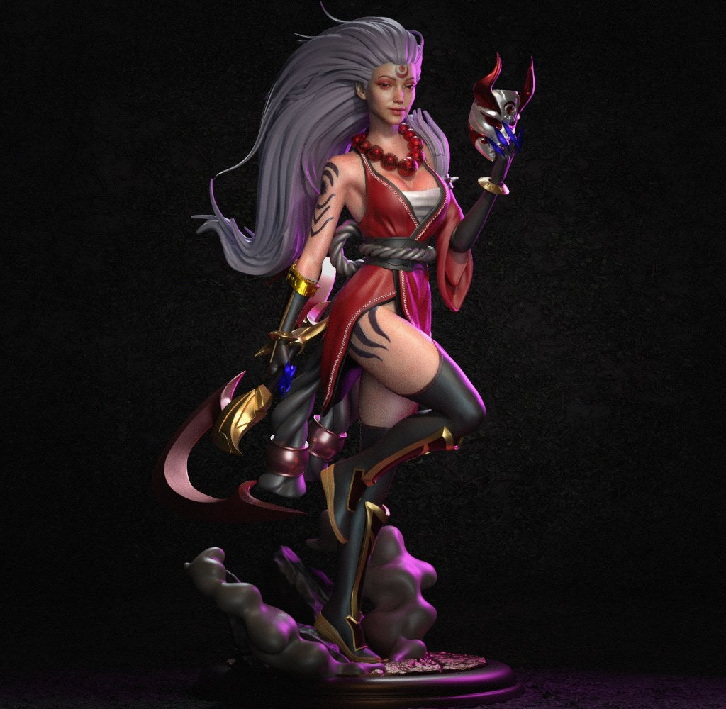 Diana League of Legends resin figure by CA 3D Studios — studio preview 2