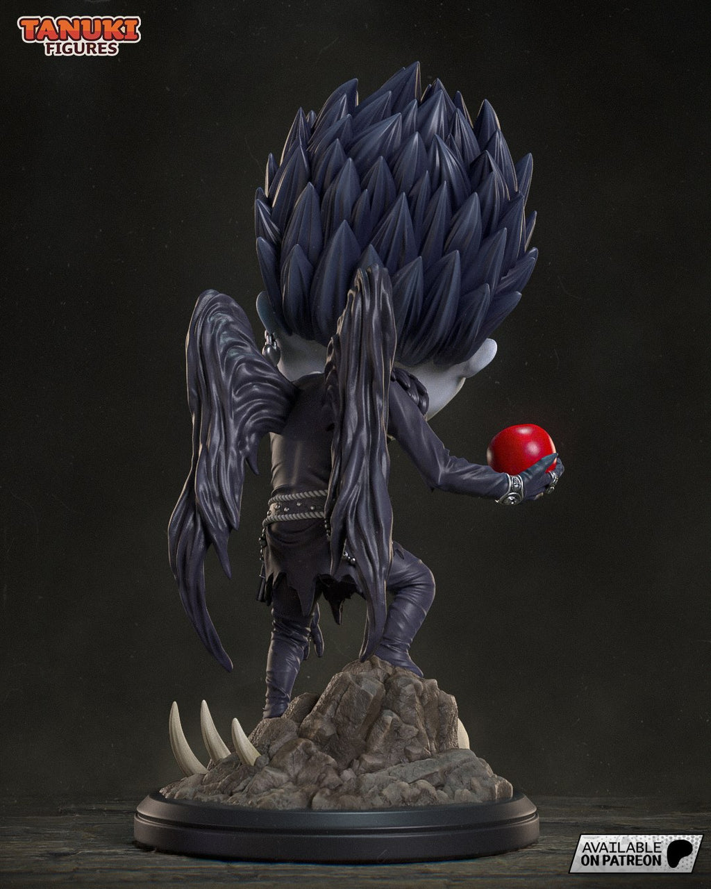 Ryuk (Death Note) resin figure by Tanuki Figures — studio render 3