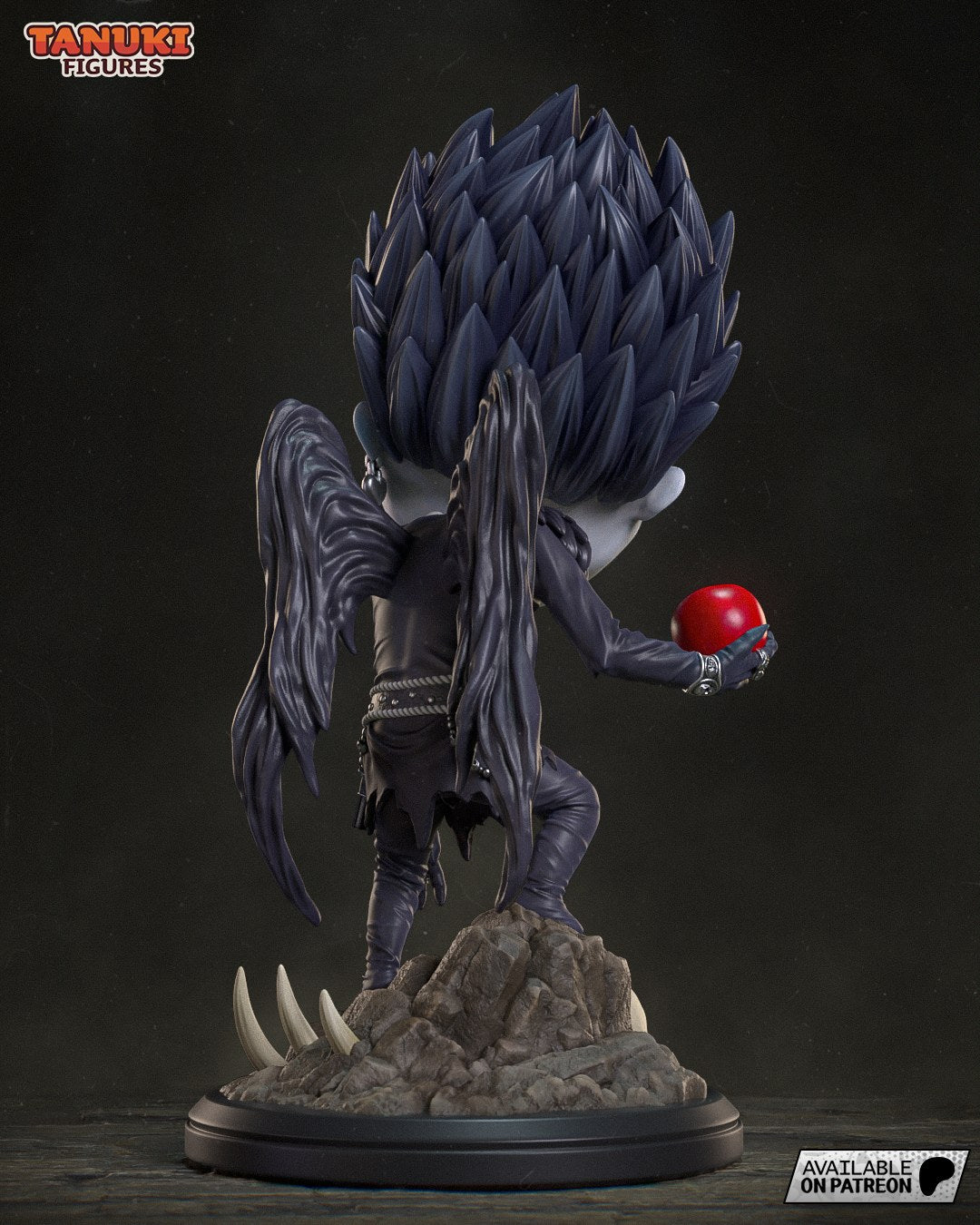 Ryuk (Death Note) resin figure by Tanuki Figures — studio render 3