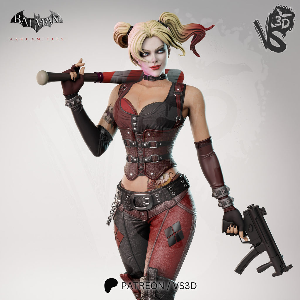 harley quinn dc vs3d arkham