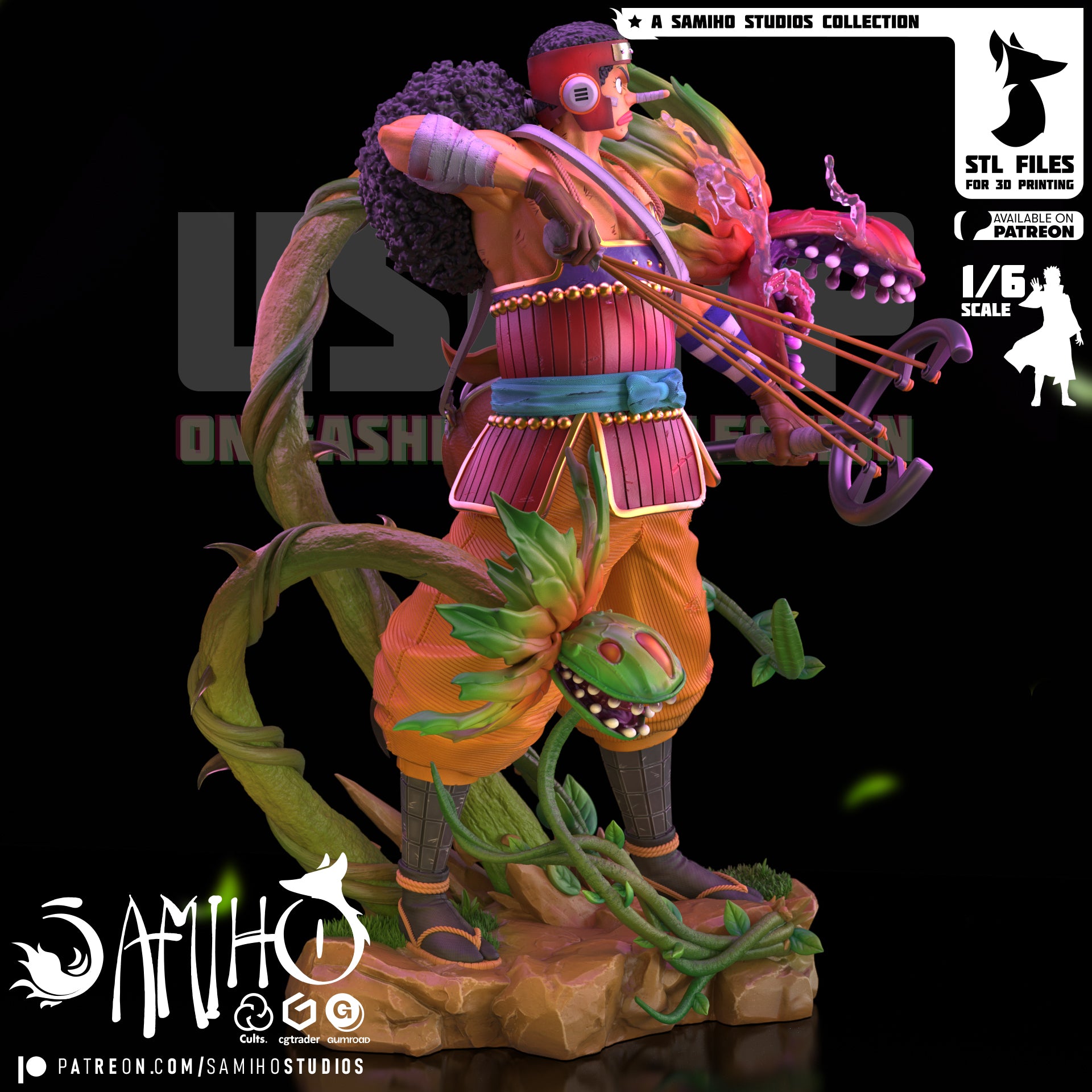 usopp one piece samiho studios