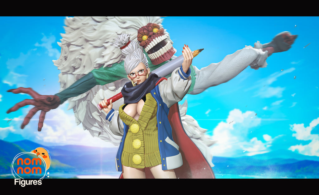 Seiko & Granny — studio render 2