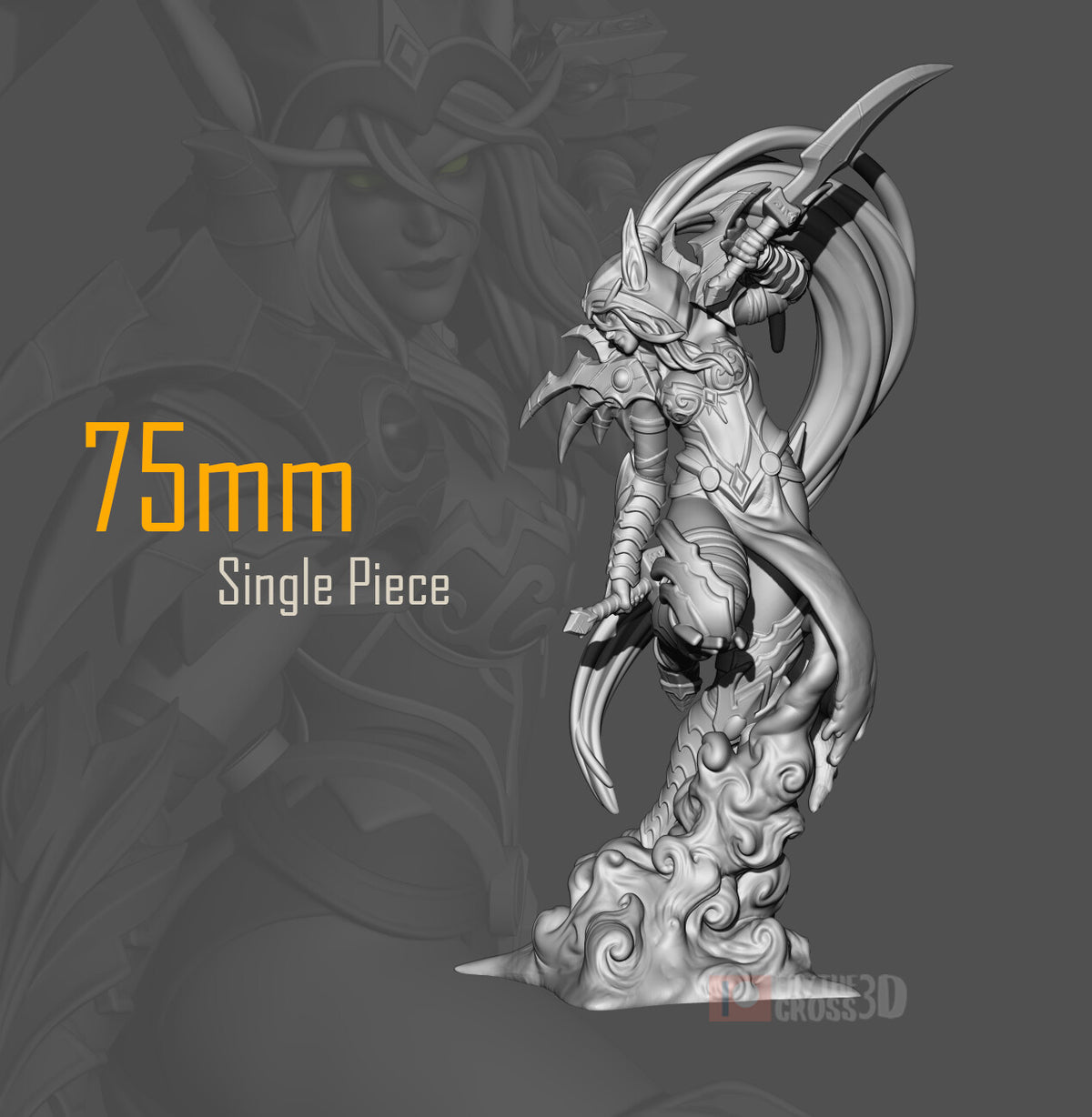 Valeera Sanguinar — studio render 3