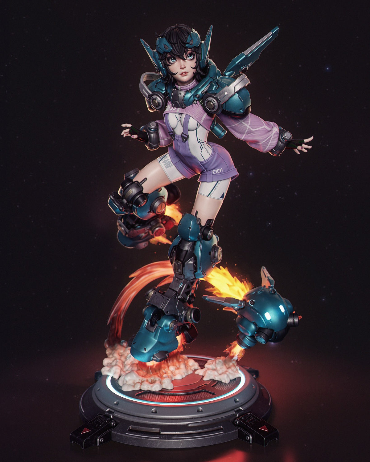 Nillai and BBlue — studio render 6