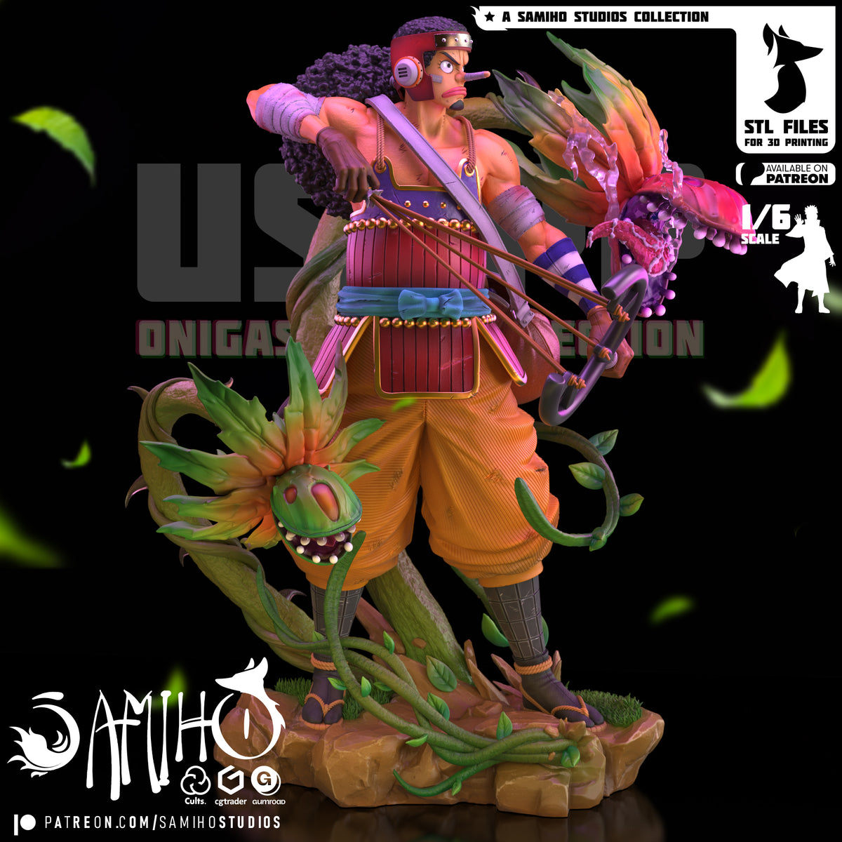 usopp one piece samiho studios