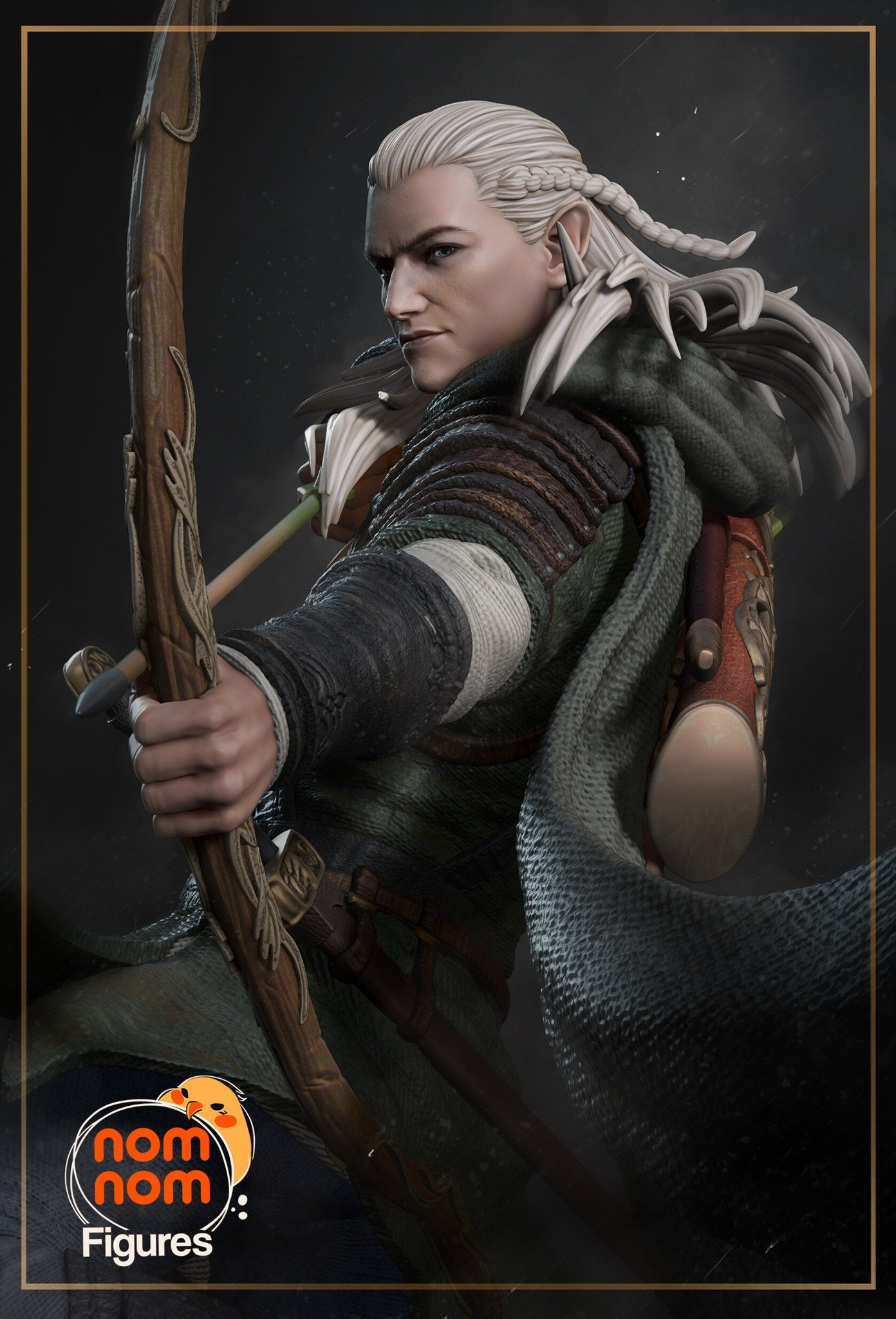 Gimli and Legolas — studio render 4