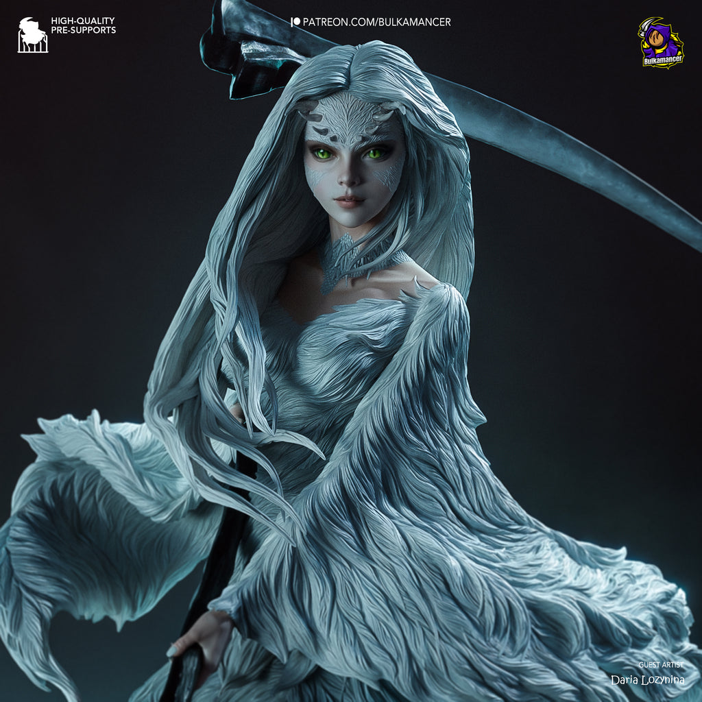 Crossbreed Priscilla (Dark Souls) resin figure by Bulkamancer — studio render 2