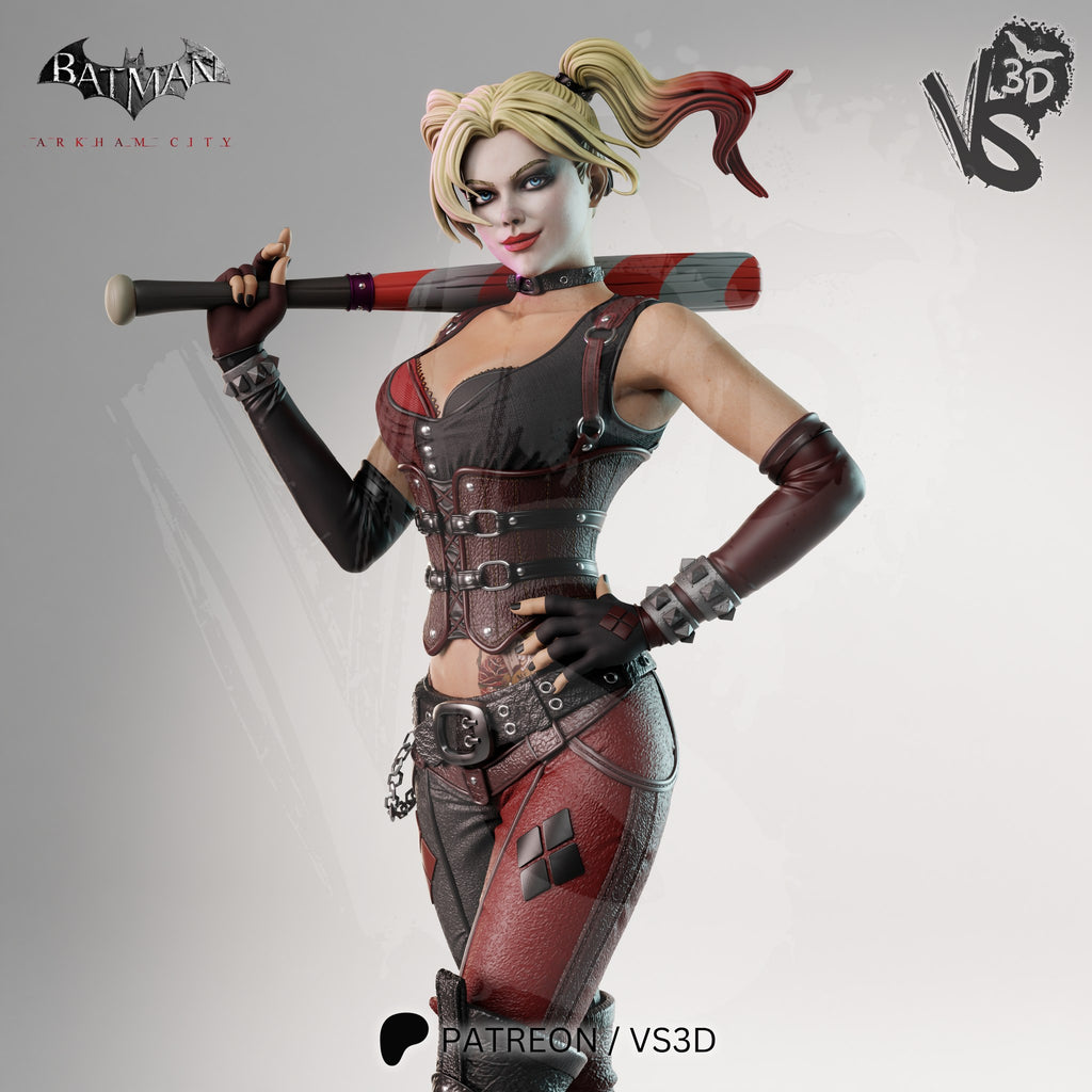 harley quinn dc vs3d arkham