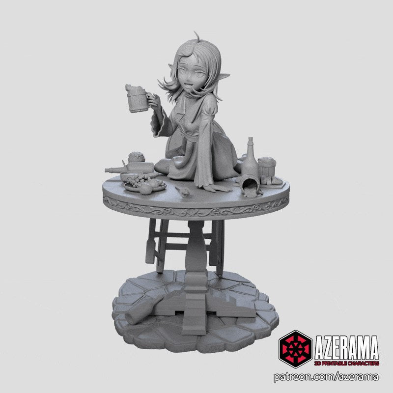 Sylphiette (Mushoku Tensei) resin figure by Azerama — studio render 6