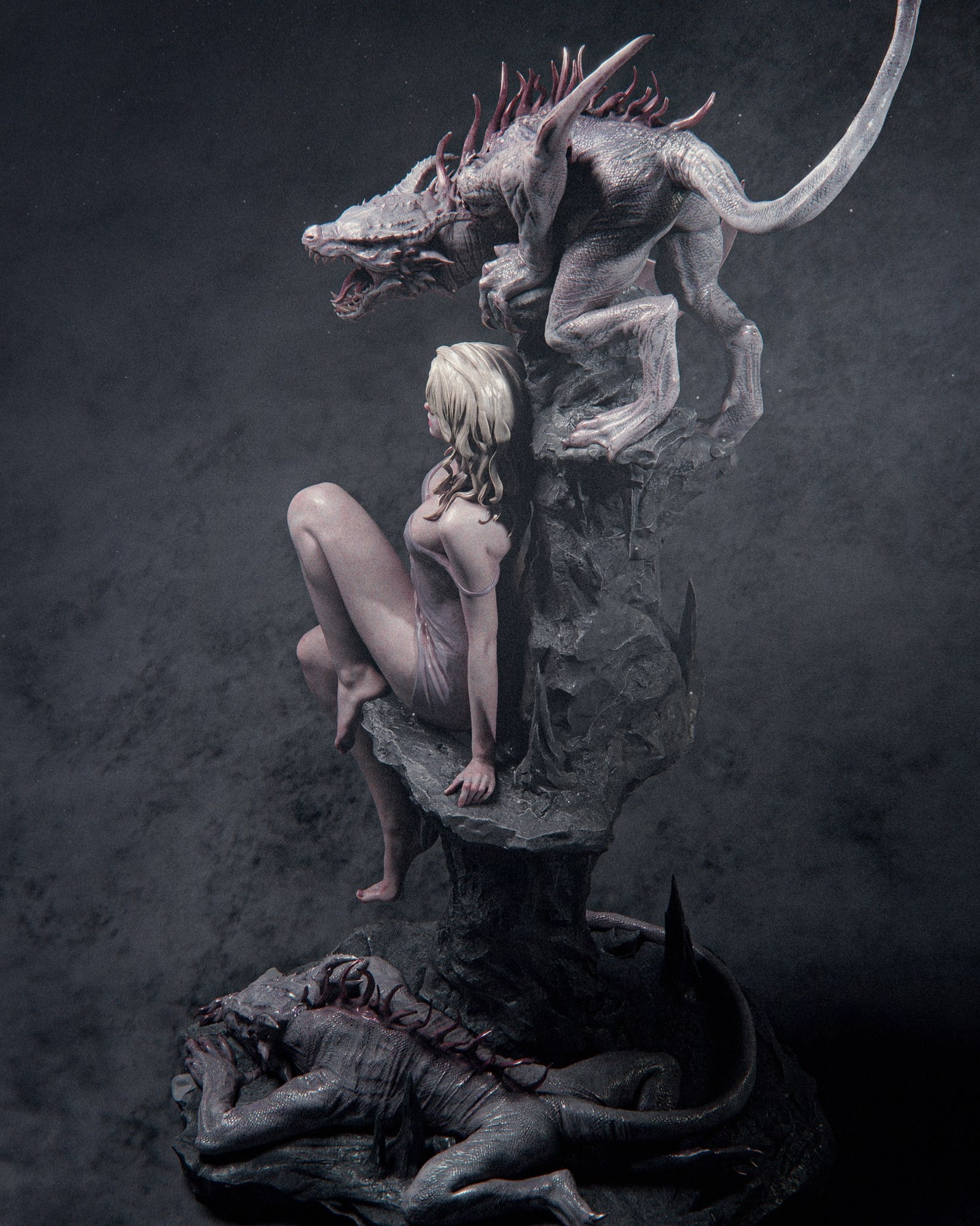 Elegy of the Wyrm — studio render 3