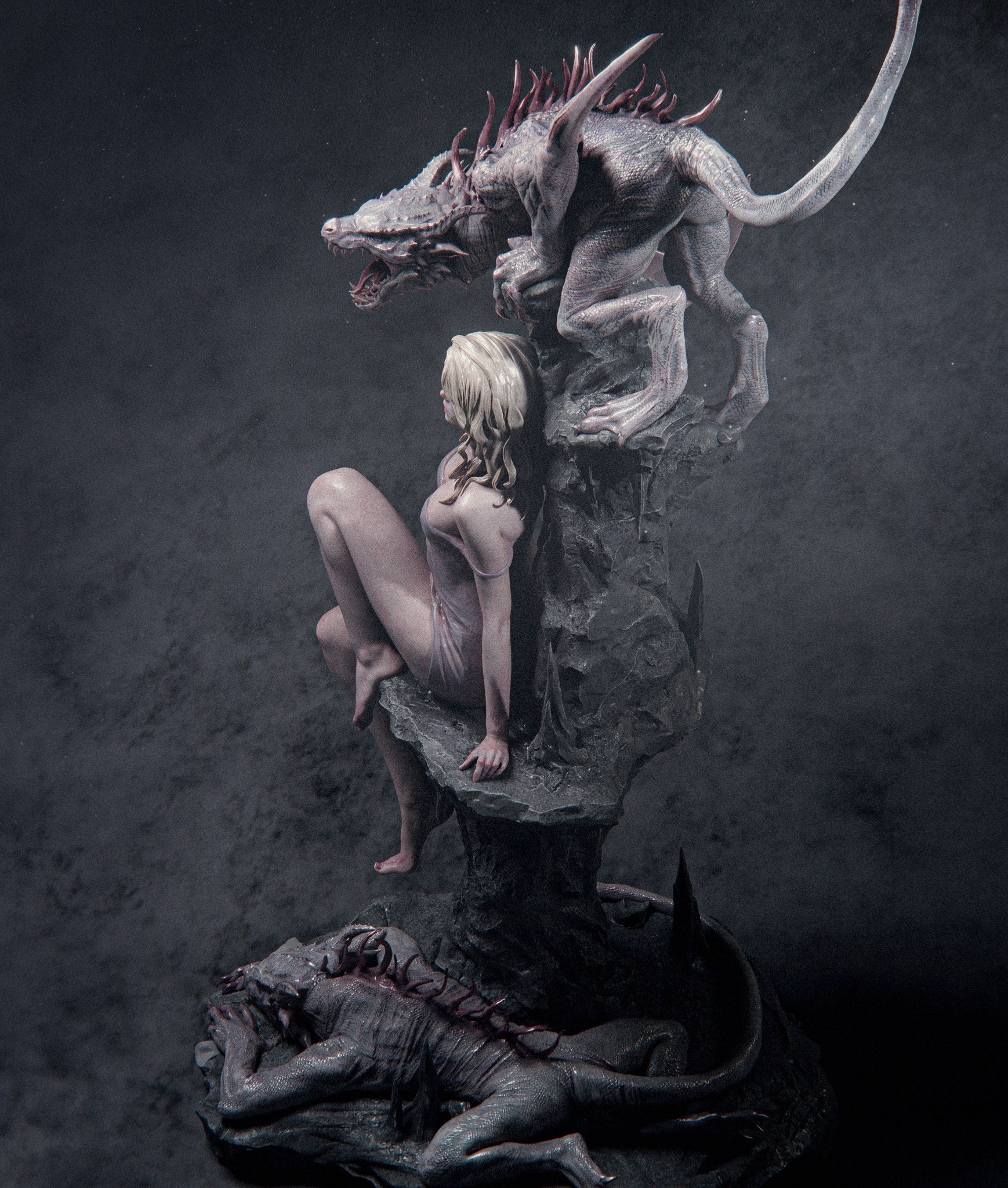 Elegy of the Wyrm — studio render 3
