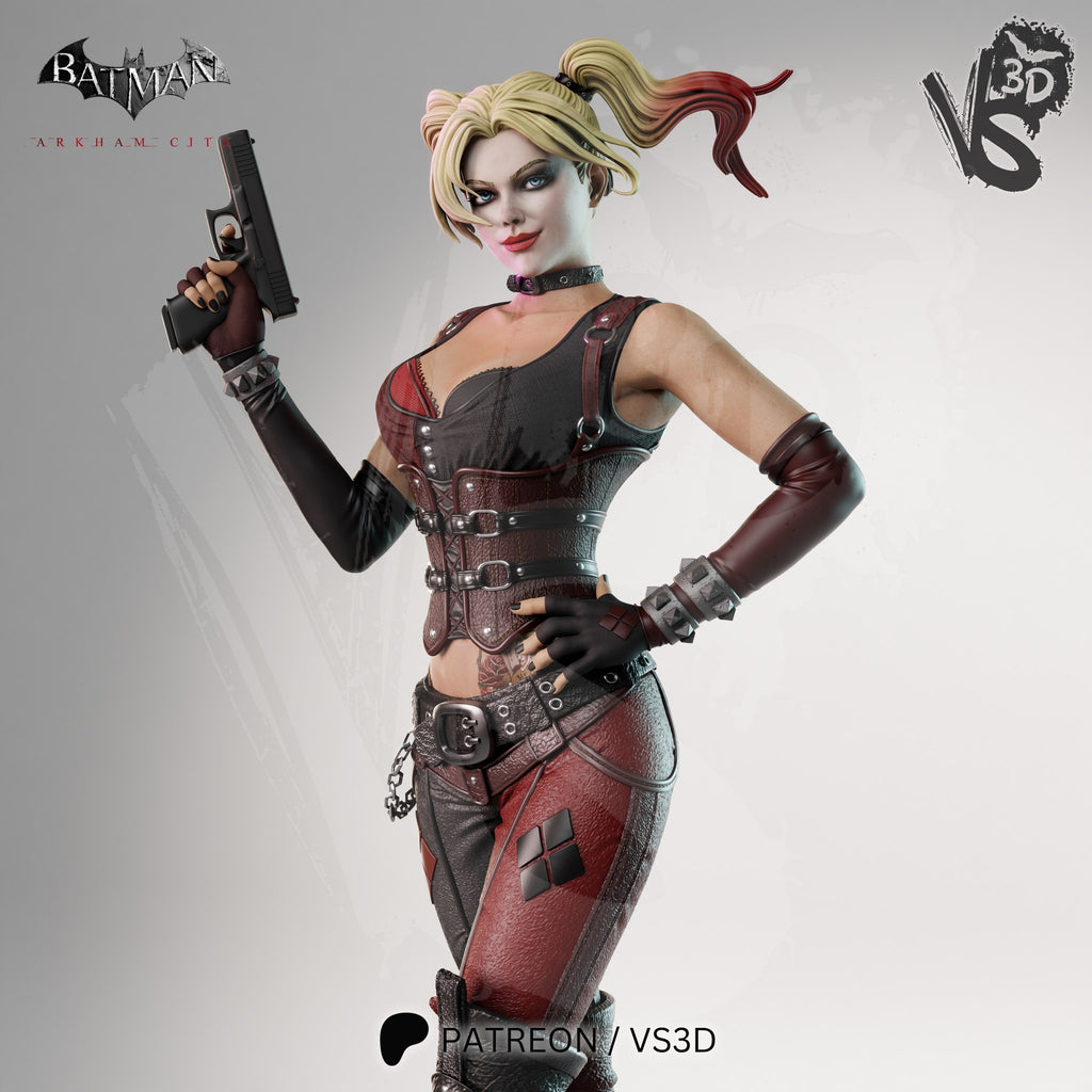 harley quinn dc vs3d arkham