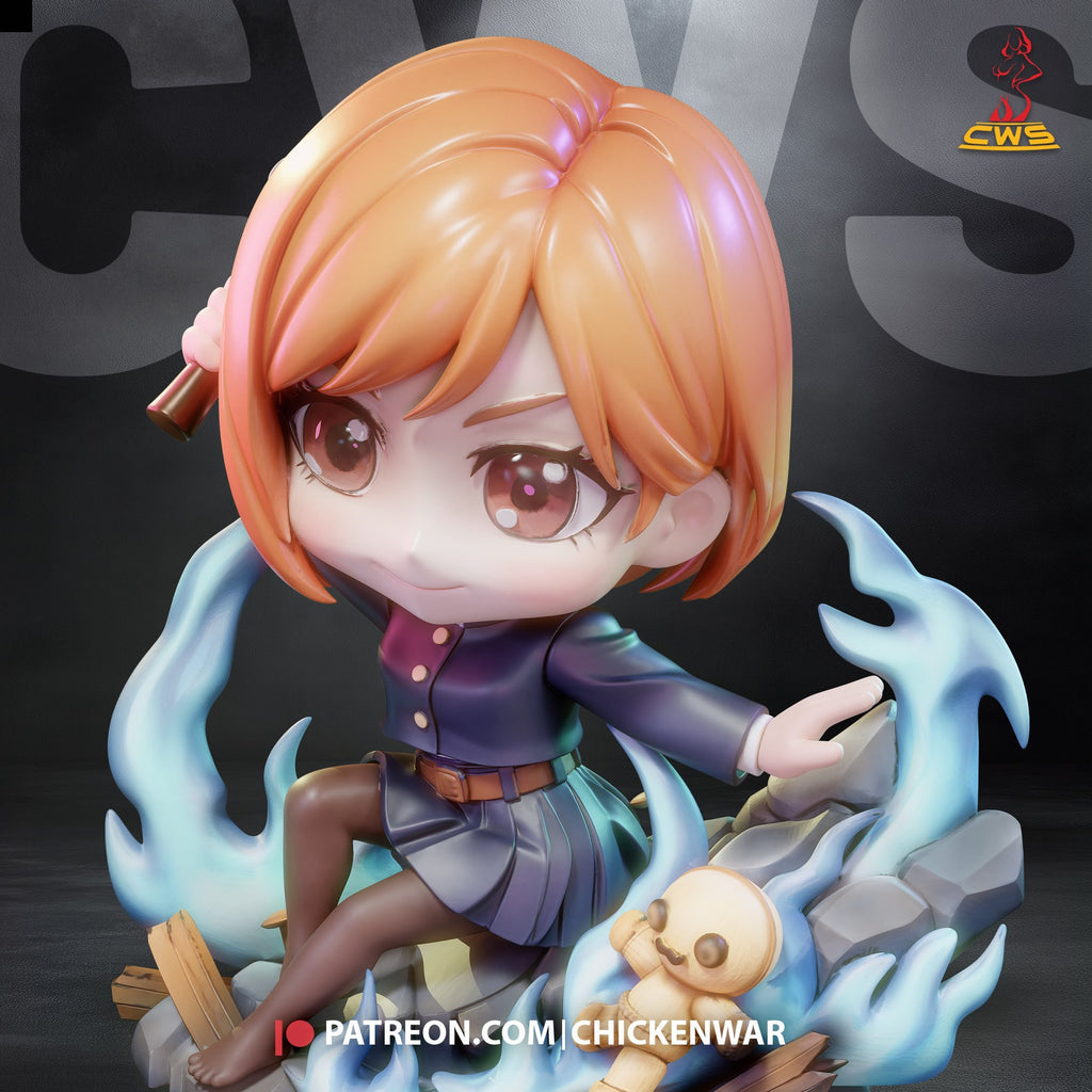Nobara Kugisaki (Jujutsu Kaisen) resin figure by CW Studio — studio render 2