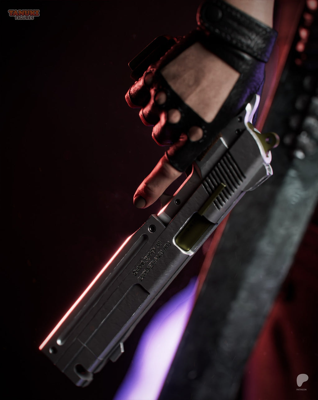 Dante (Devil May Cry) resin figure by Tanuki Figures — studio render 8