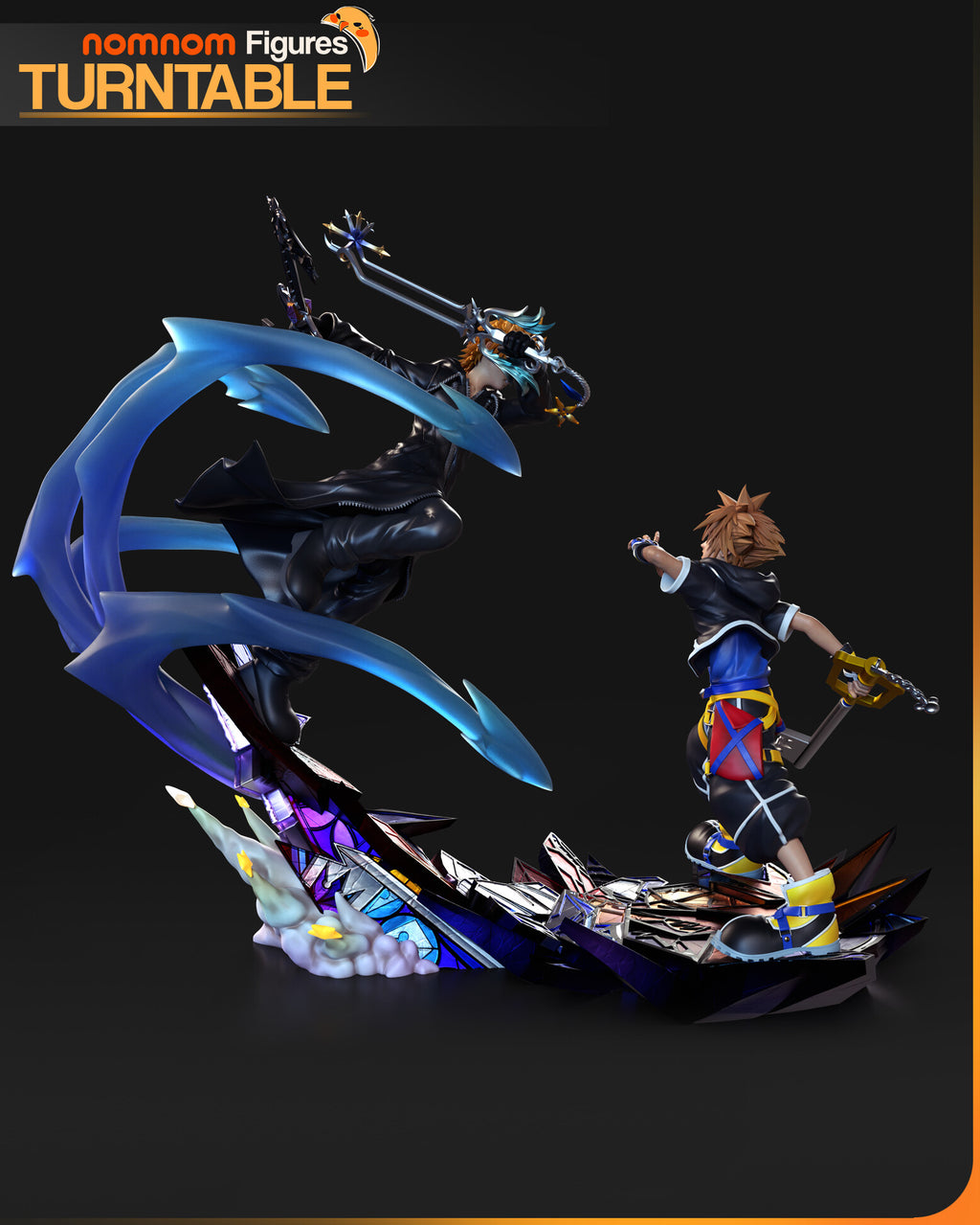 Sora vs Roxas — studio render 15