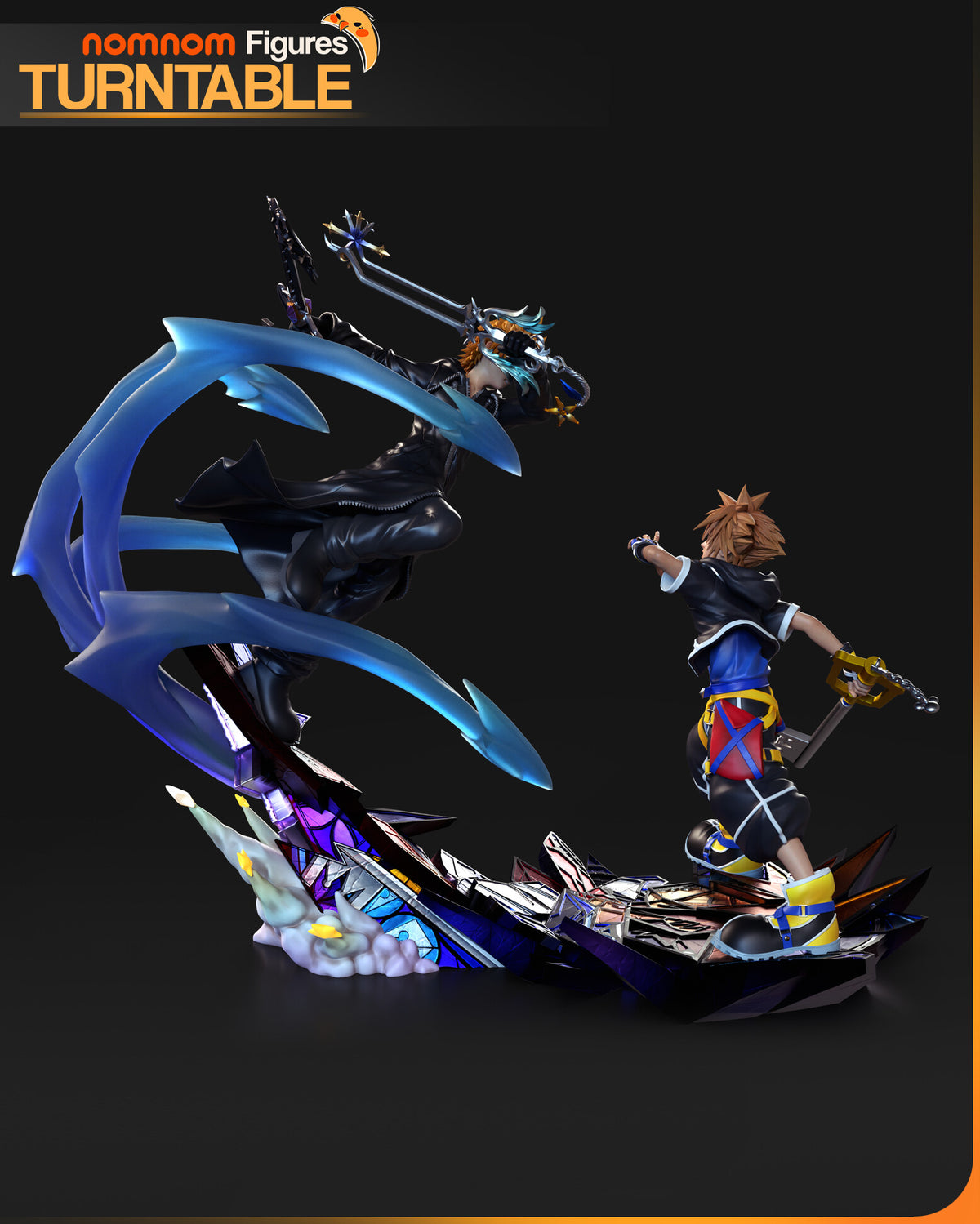 Sora vs Roxas — studio render 15