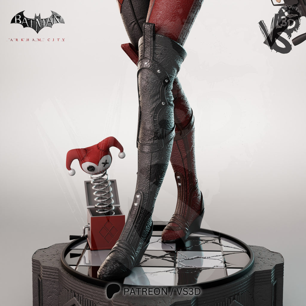 harley quinn dc vs3d arkham
