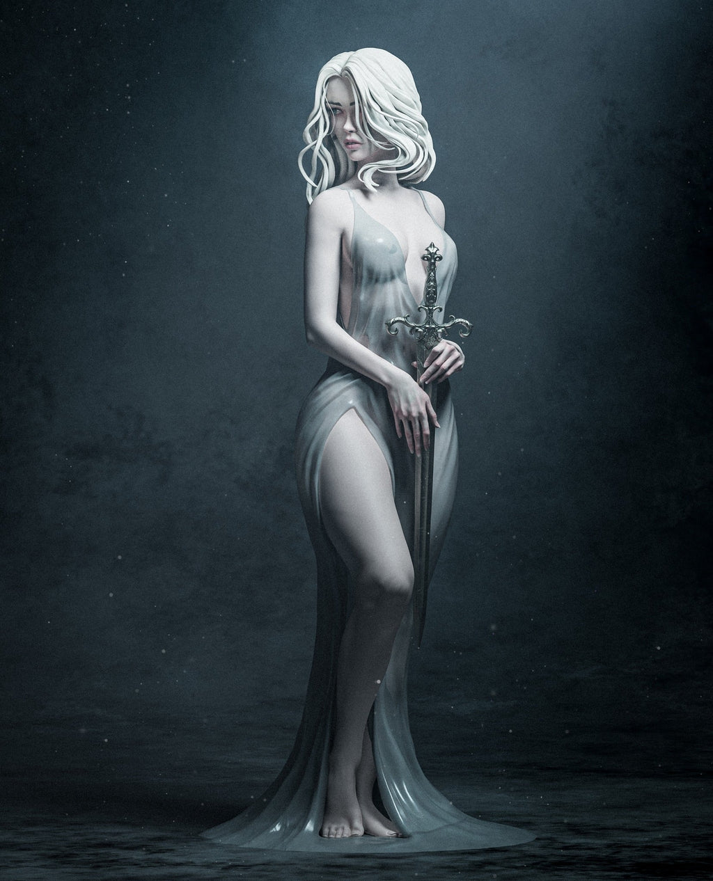 Lady of the Lake — studio render 5