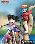 Goku and Bulma (Dragon Ball) resin figure by Tanuki Figures — studio render 1
