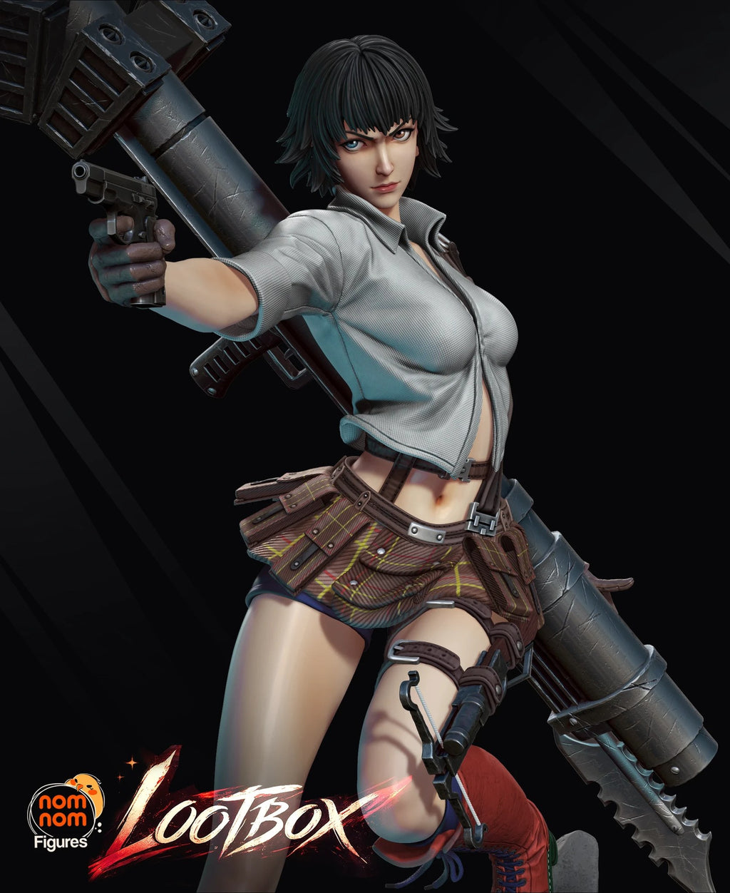 Lady — studio render 4