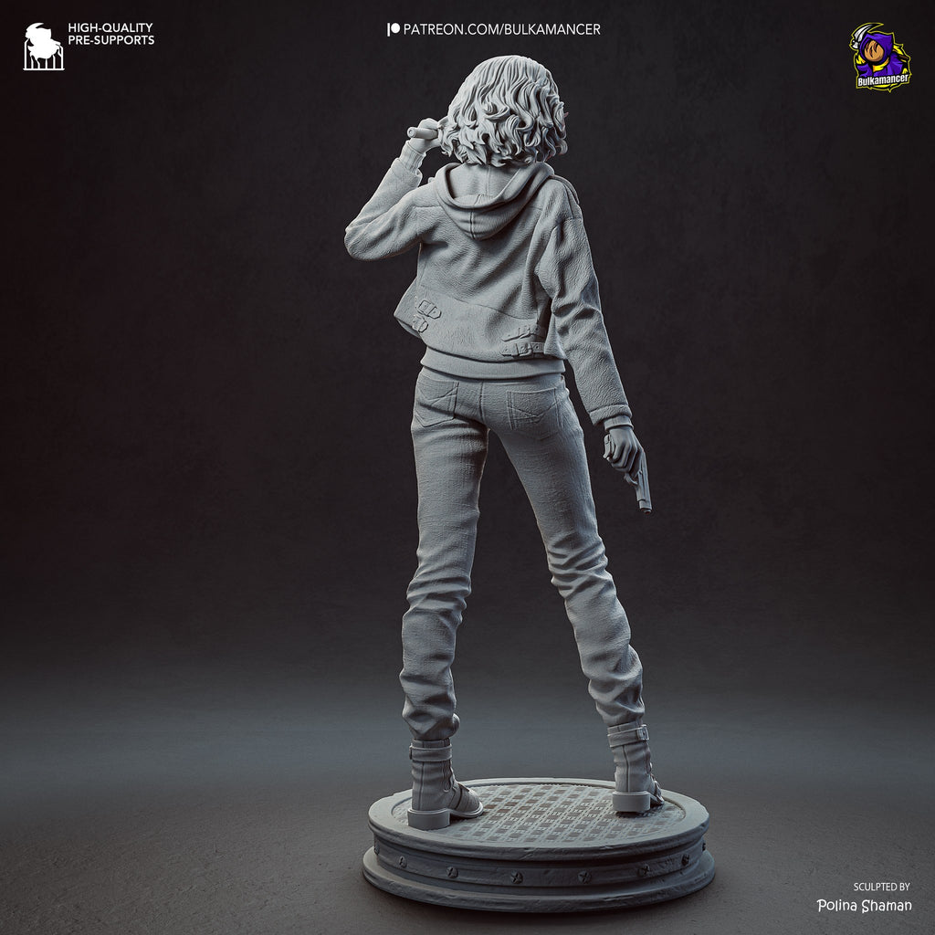 Grace Ashcroft (Resident Evil) resin figure by Bulkamancer — studio render 14