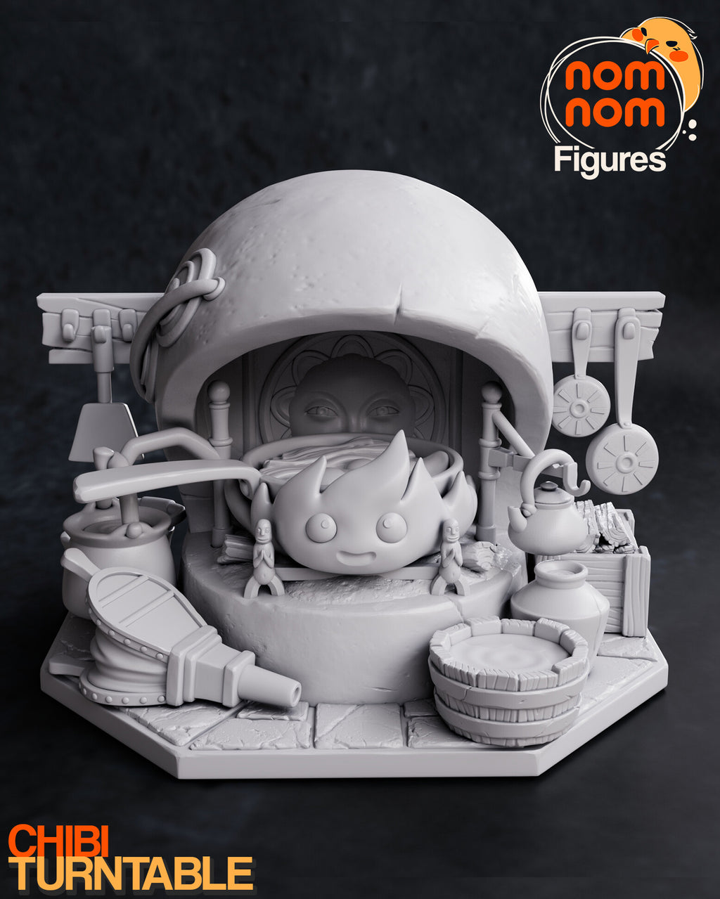 Calcifer — studio render 5