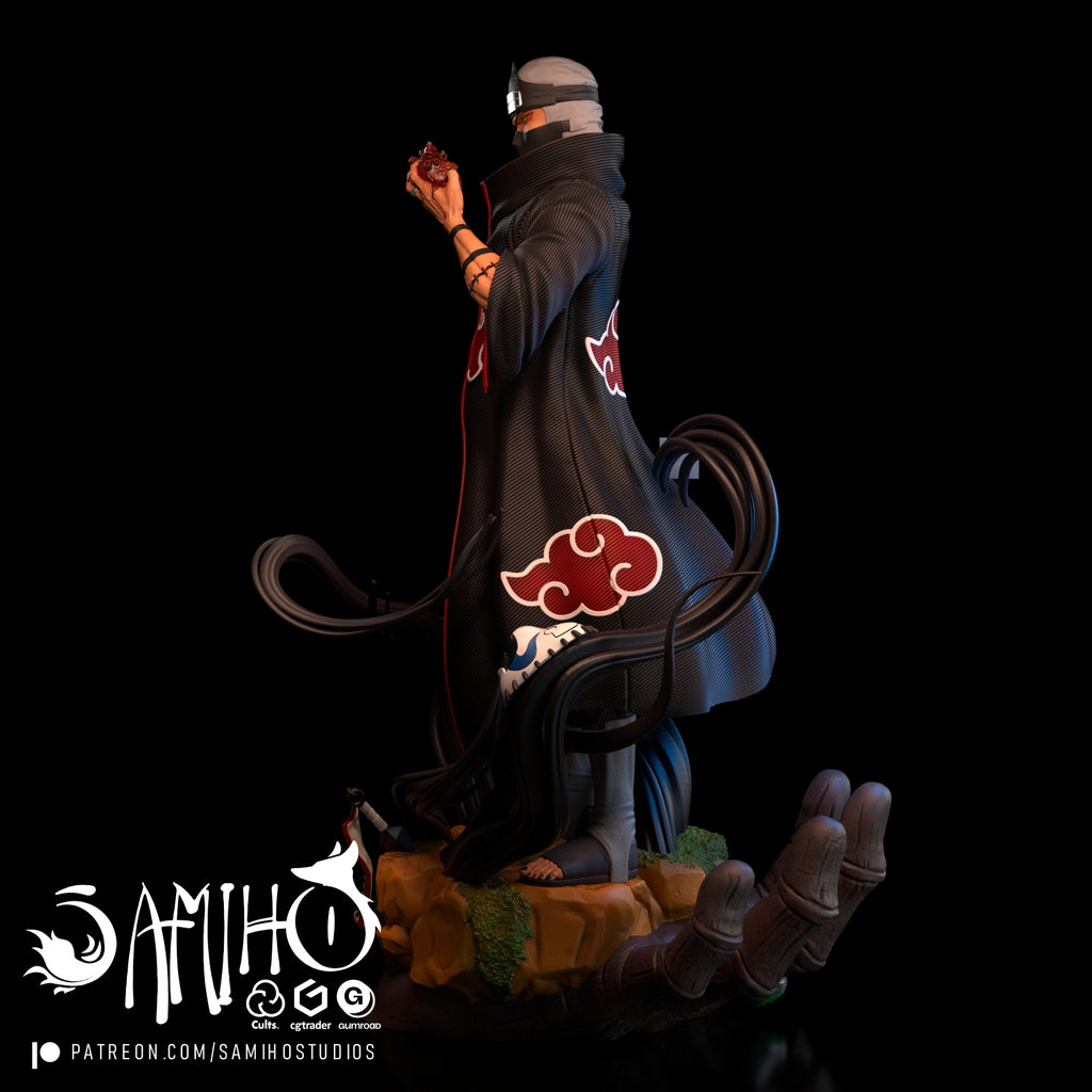 Kakuzu Naruto resin figure by Samiho Studios — studio preview