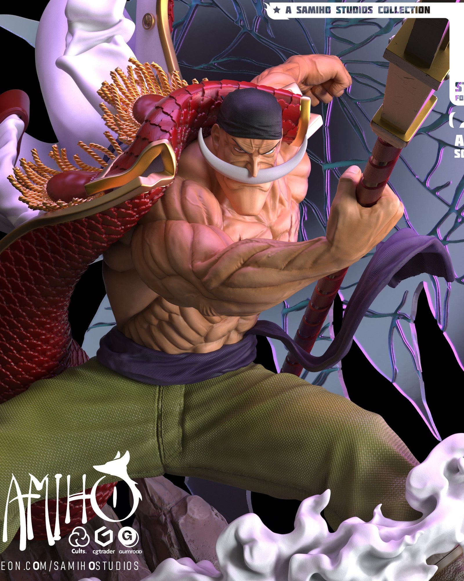 whitebeard one piece samiho studios